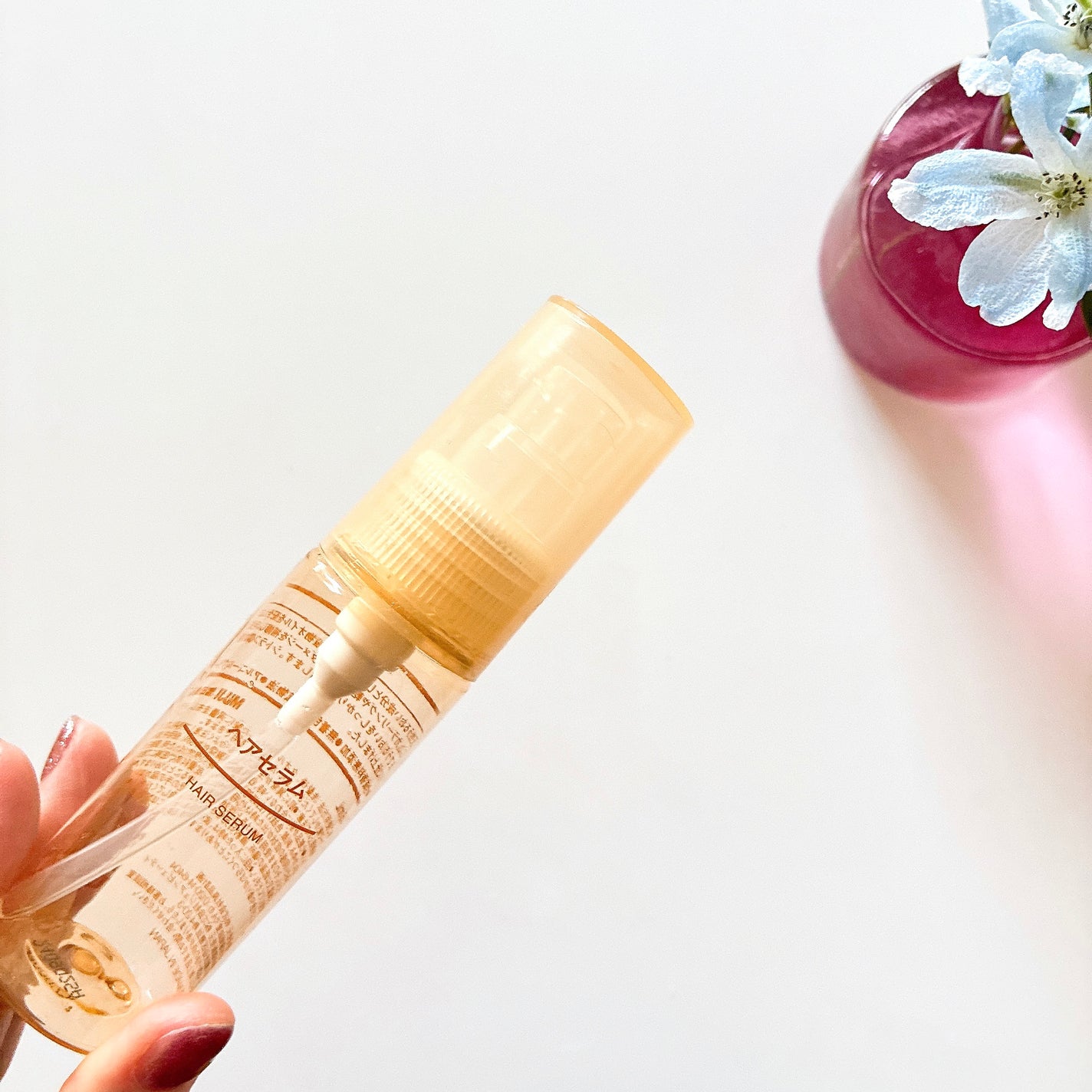 ヘアセラム/無印良品/ヘアオイルを使ったクチコミ(3枚目)