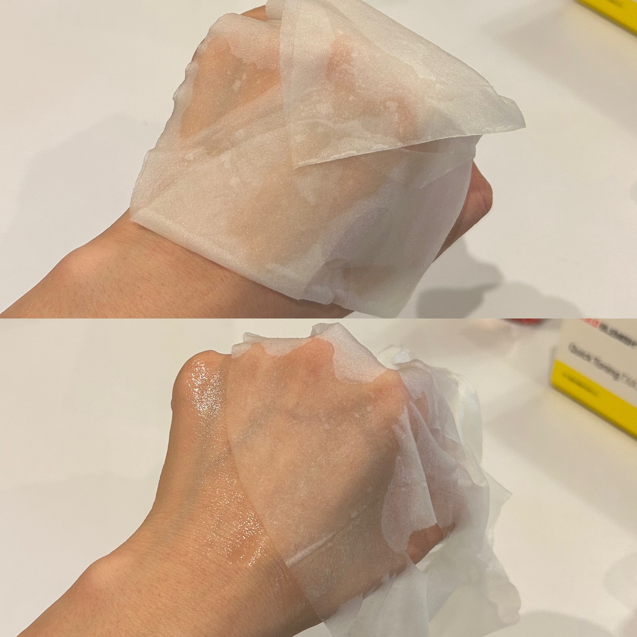 レッドブレミッシュ クイックトーニングTXAマスク/Dr.G/シートマスク・パックを使ったクチコミ（3枚目）