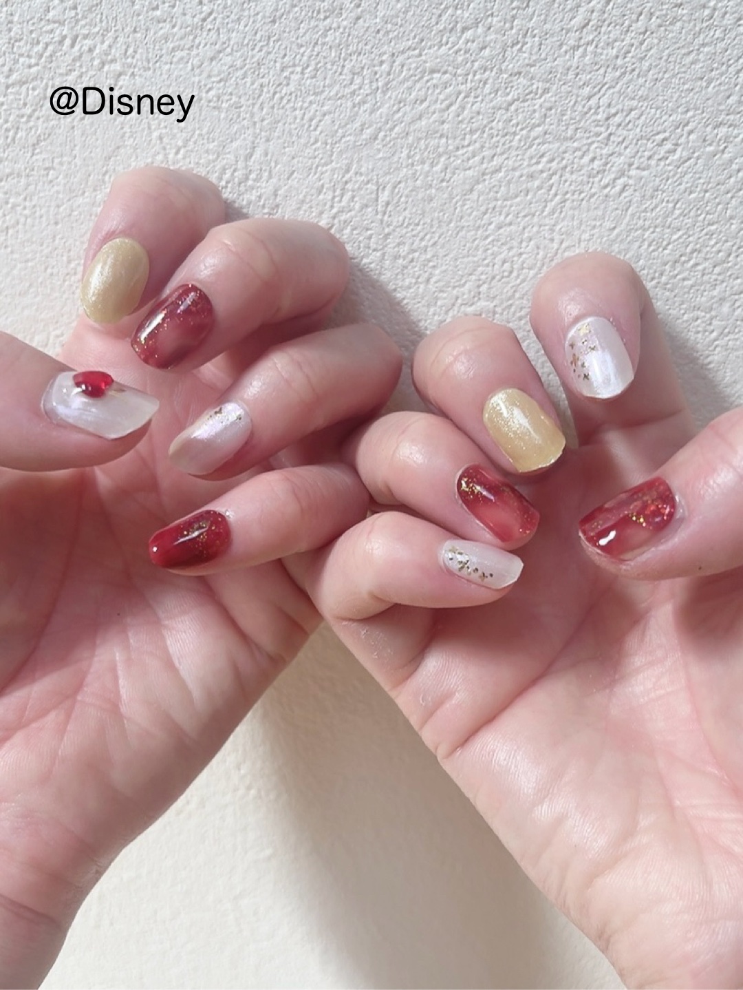 ハンド＆ペディキュアセット Disney collection/ohora/ネイルシールを使ったクチコミ（2枚目）