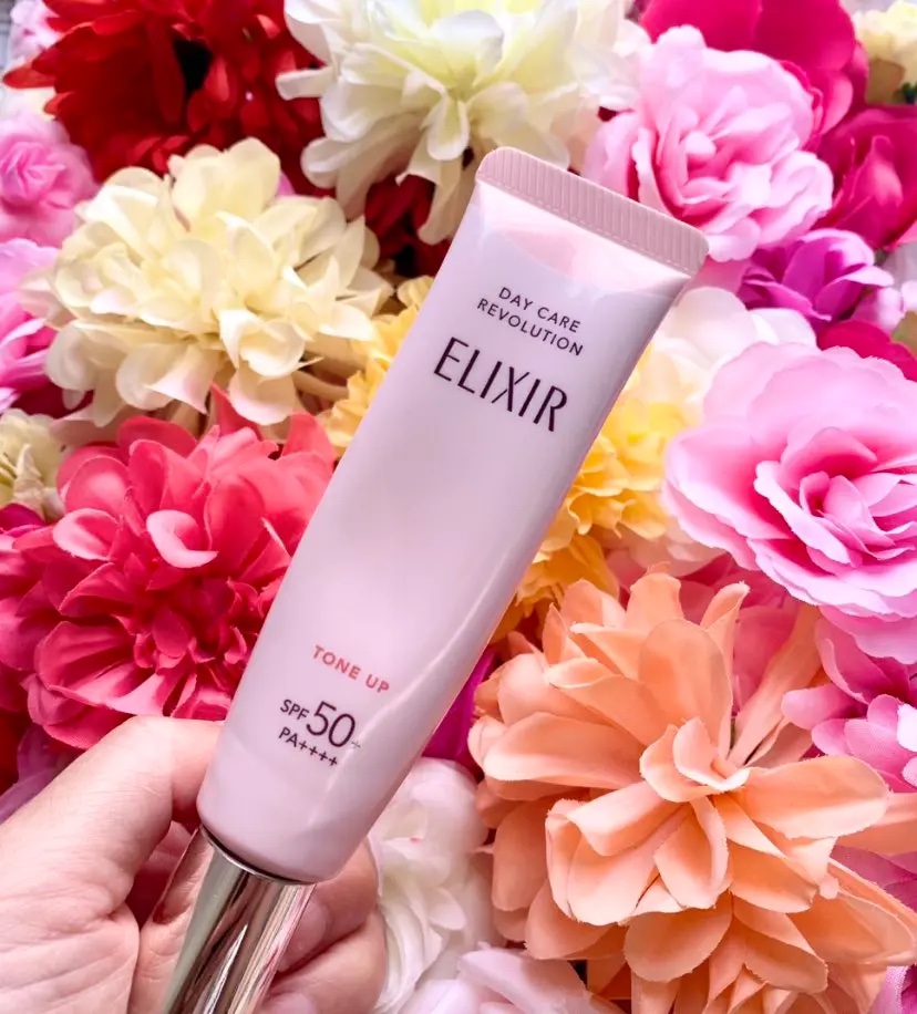 エリクシール　デーケアレボリューション　トーンアップ　SP+　aa/エリクシール/化粧下地を使ったクチコミ（1枚目）