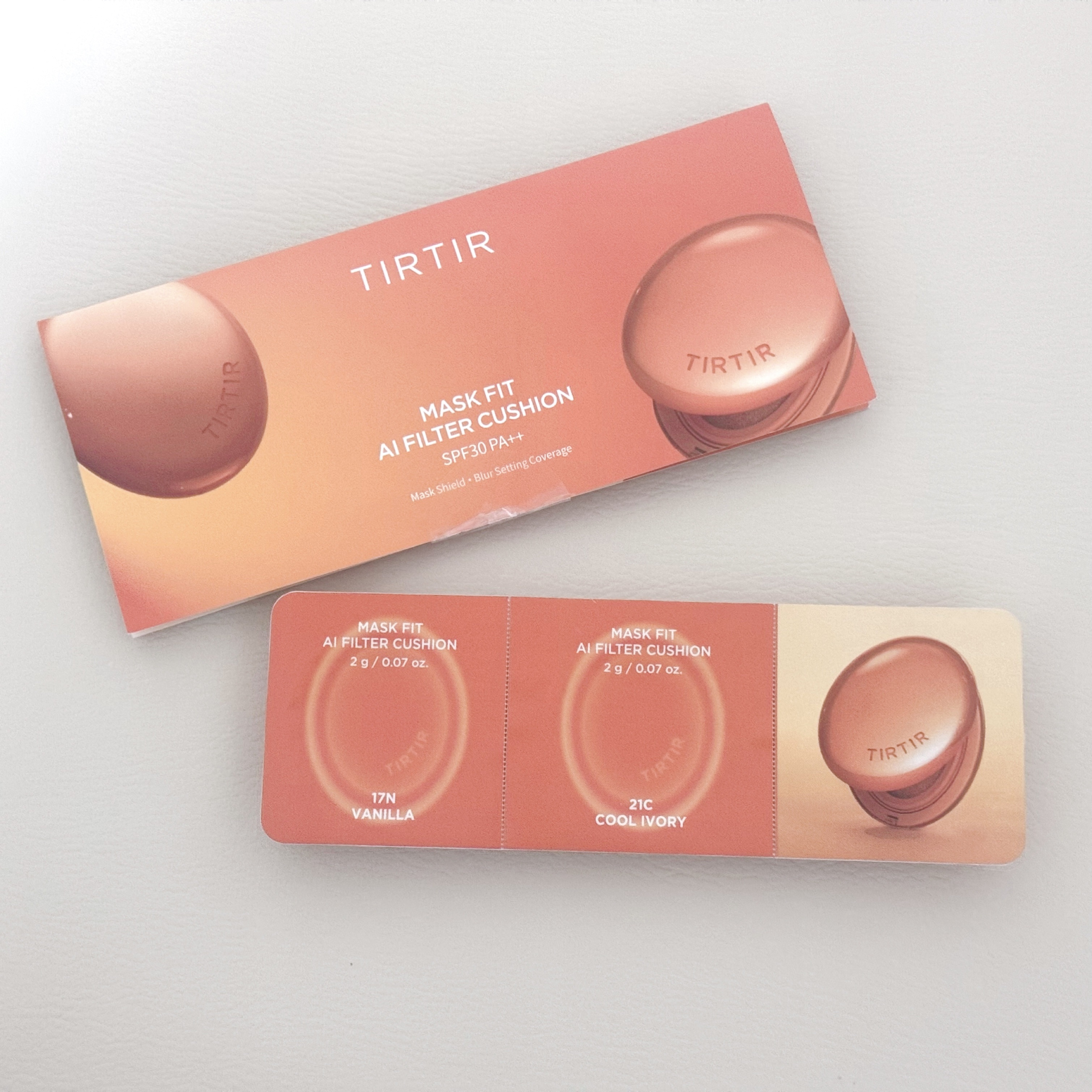 マスクフィット エーアイフィルタークッション 17N/TIRTIR(ティルティル)/クッションファンデーションを使ったクチコミ（1枚目）