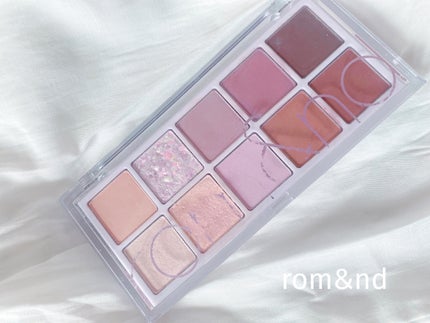 ベターザンパレット/rom&nd/アイシャドウパレットを使ったクチコミ(1枚目)