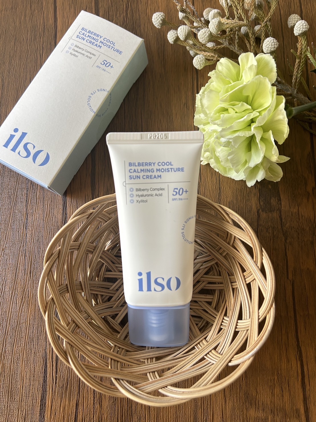 ビルベリークールカーミング水分日焼け止め/ilso/日焼け止めクリームを使ったクチコミ（1枚目）