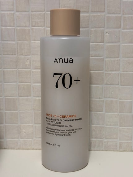 ライス70 グロウミルキートナー/Anua/化粧水を使ったクチコミ(1枚目)