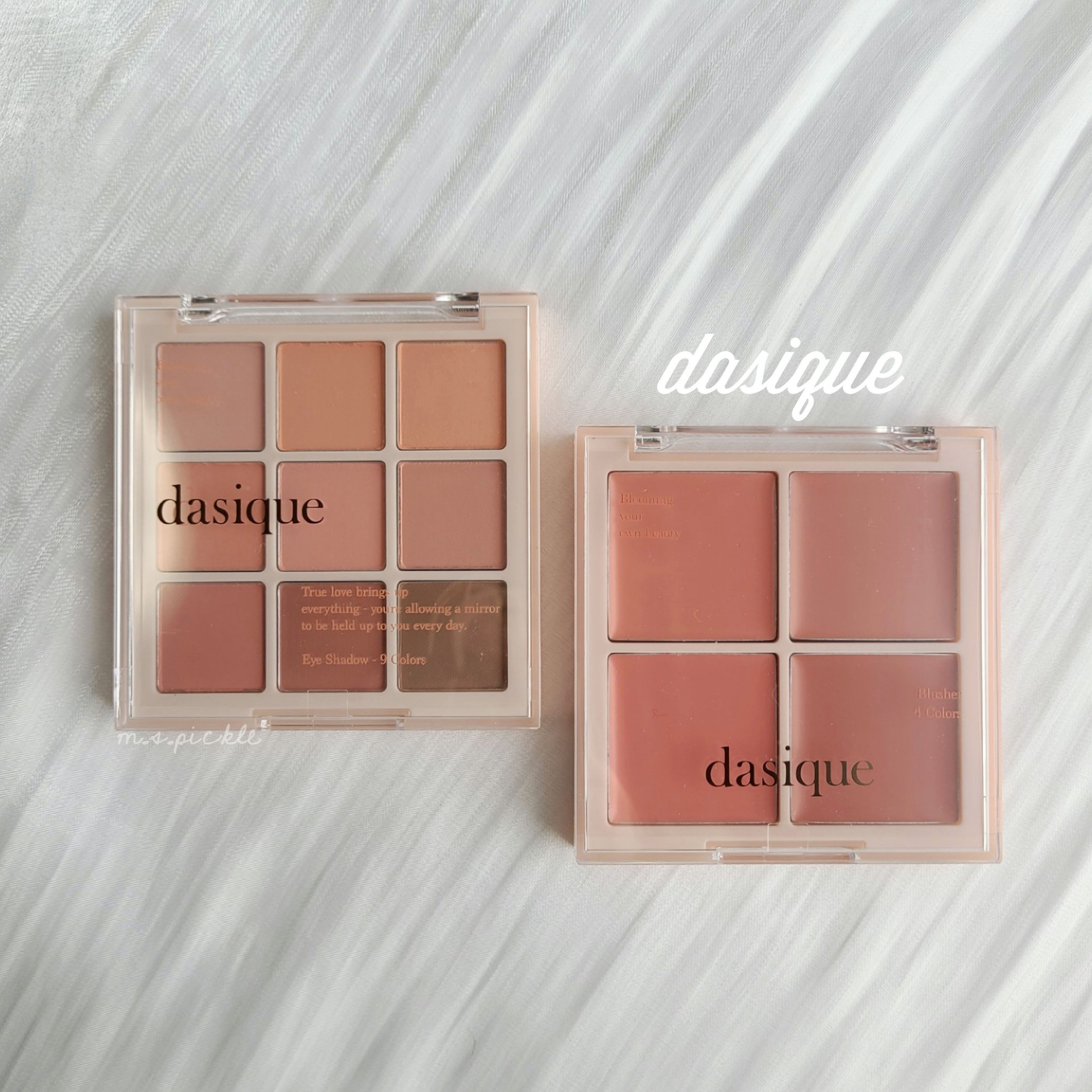 シャドウパレット/dasique/アイシャドウパレットを使ったクチコミ（1枚目）