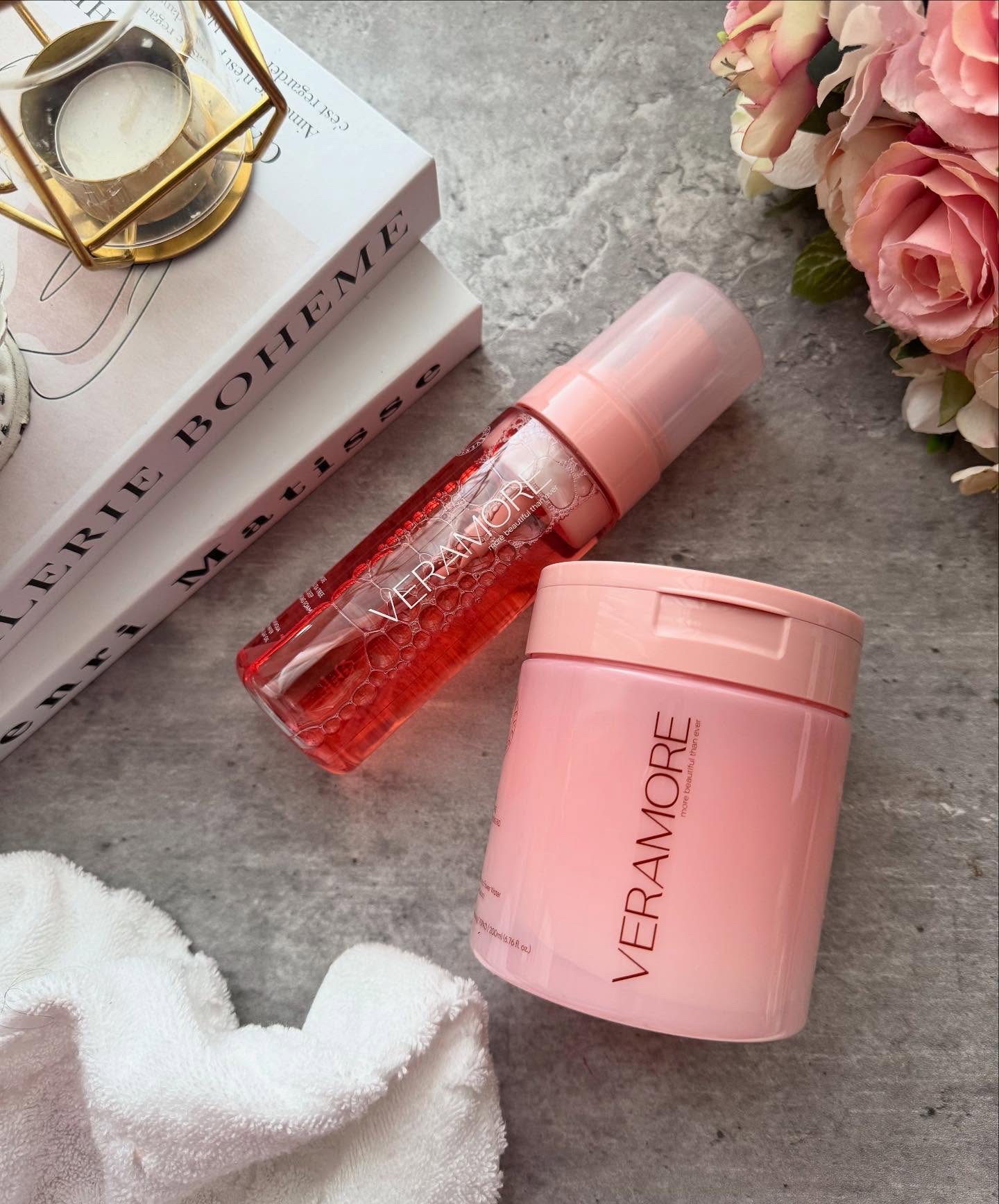 ローズ＆ティーツリー バブル ディープ クレンジングフォーム/VERAMORE/洗顔フォームを使ったクチコミ（1枚目）