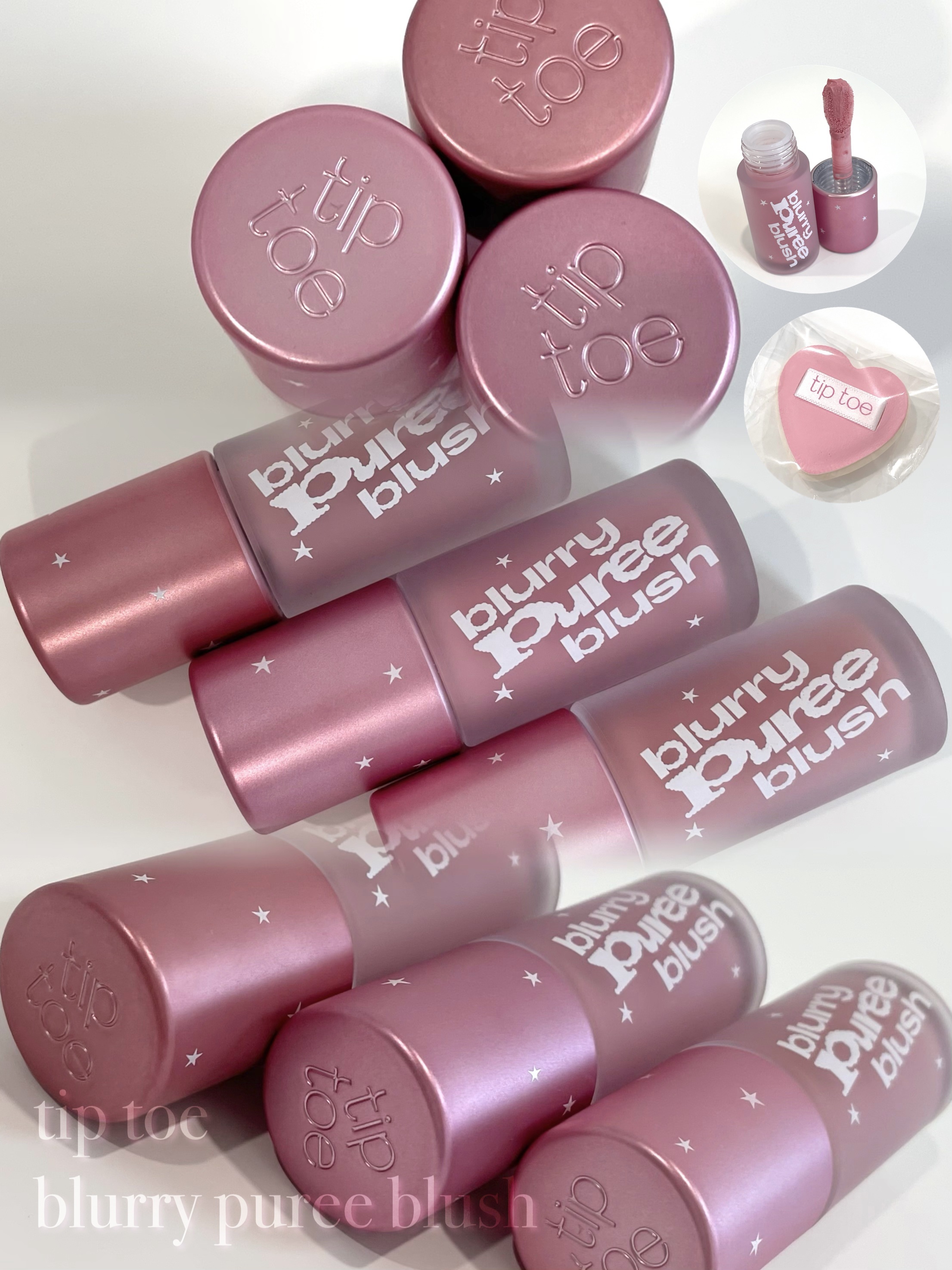 ブラリーピューレチーク R01 フィグスプレッド/tiptoe/リキッドチークを使ったクチコミ（1枚目）