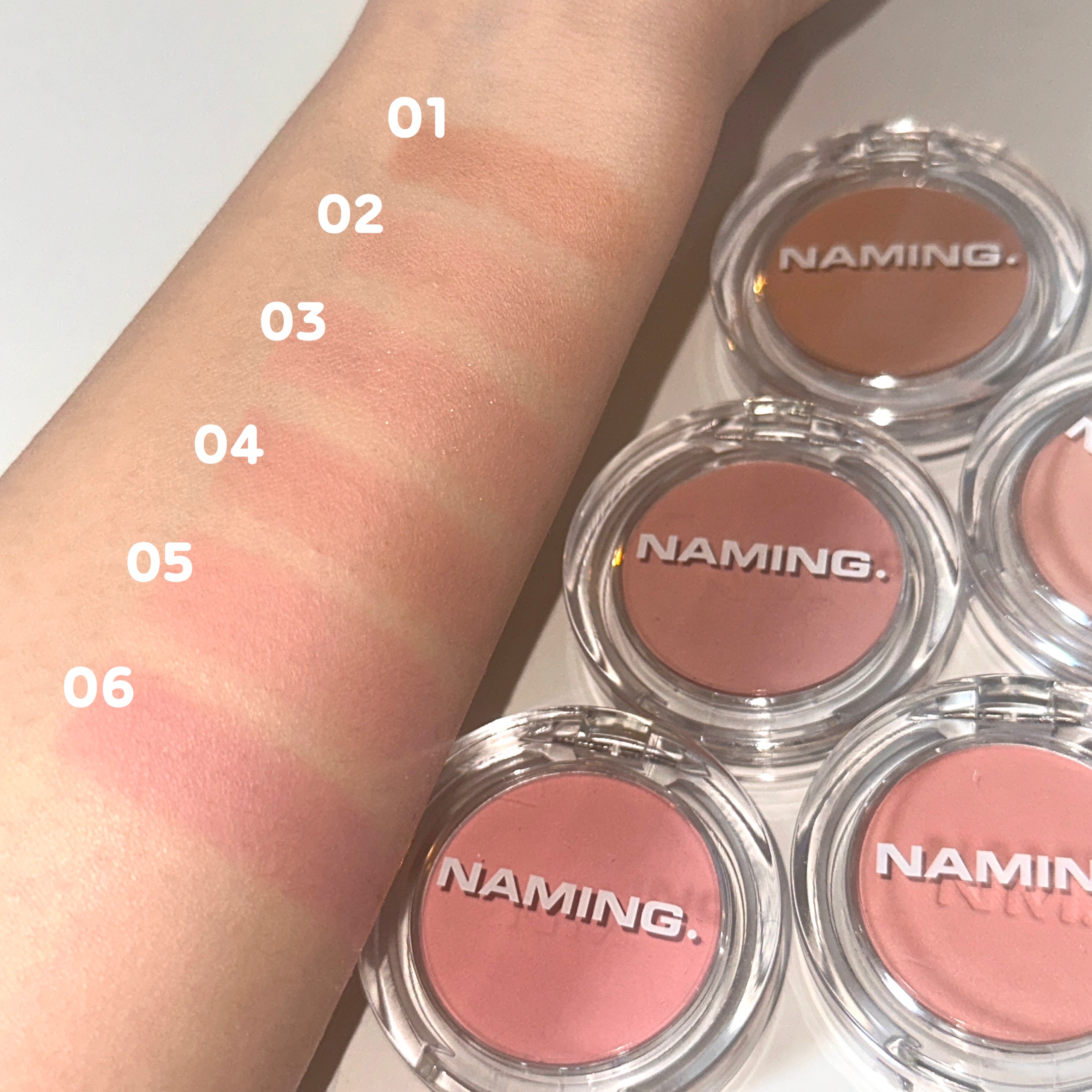 ネーミング フラッフィーパウダーブラッシュ/NAMING./パウダーチークを使ったクチコミ（3枚目）