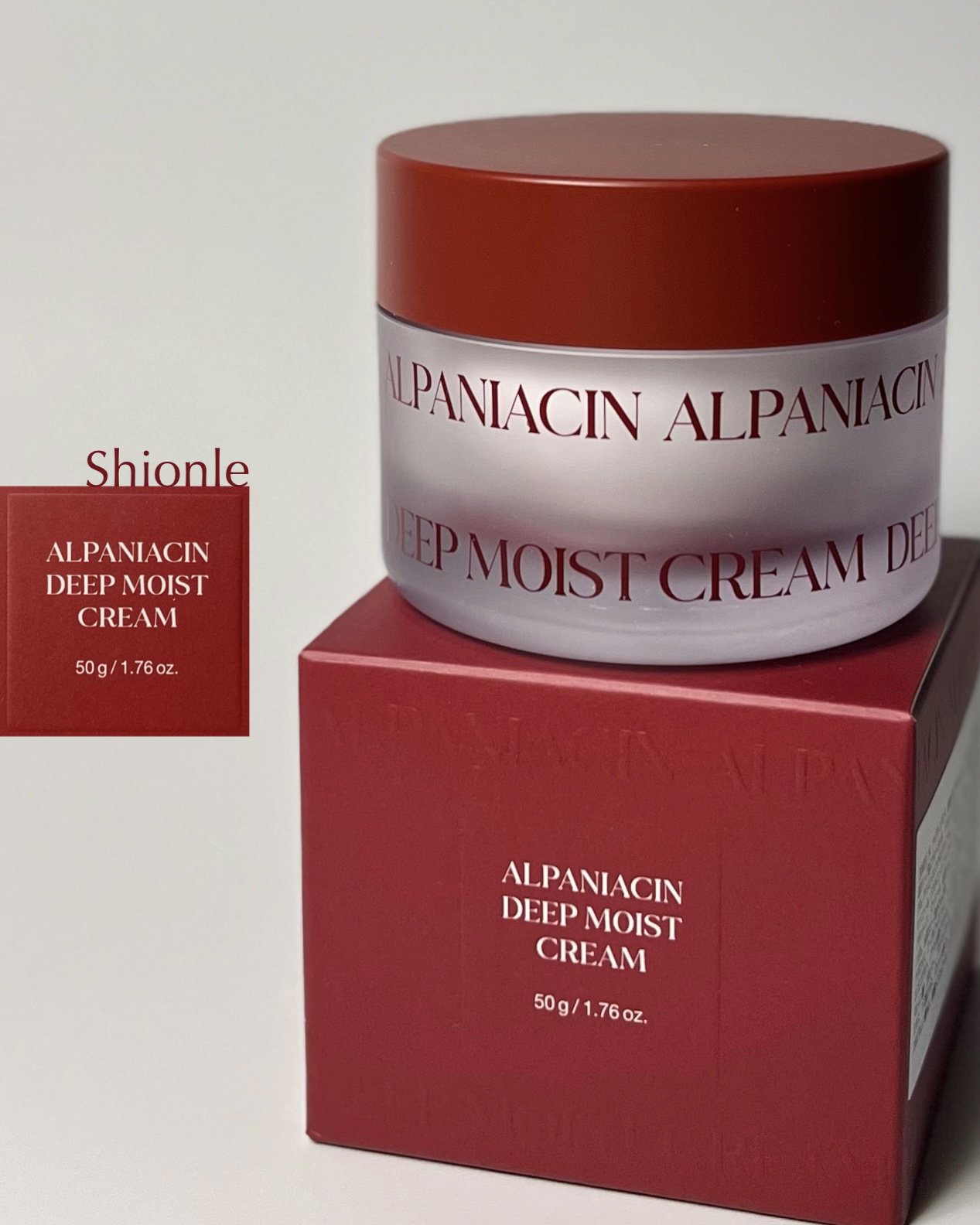 アルファナイアシン ディープモイストクリーム　/ShionLe/フェイスクリームを使ったクチコミ（2枚目）