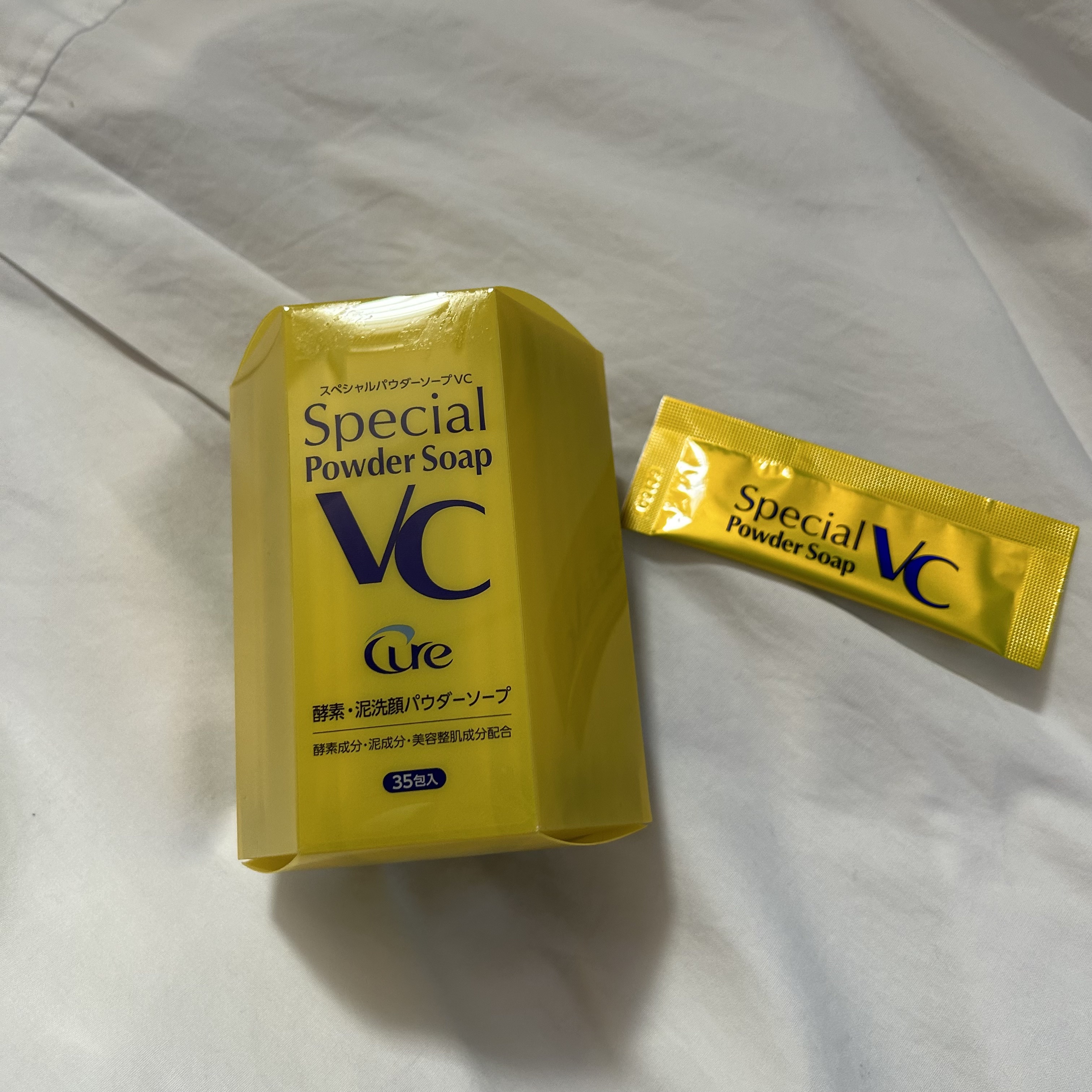 スペシャルパウダーソープＶＣ/Cure/洗顔パウダーを使ったクチコミ（1枚目）