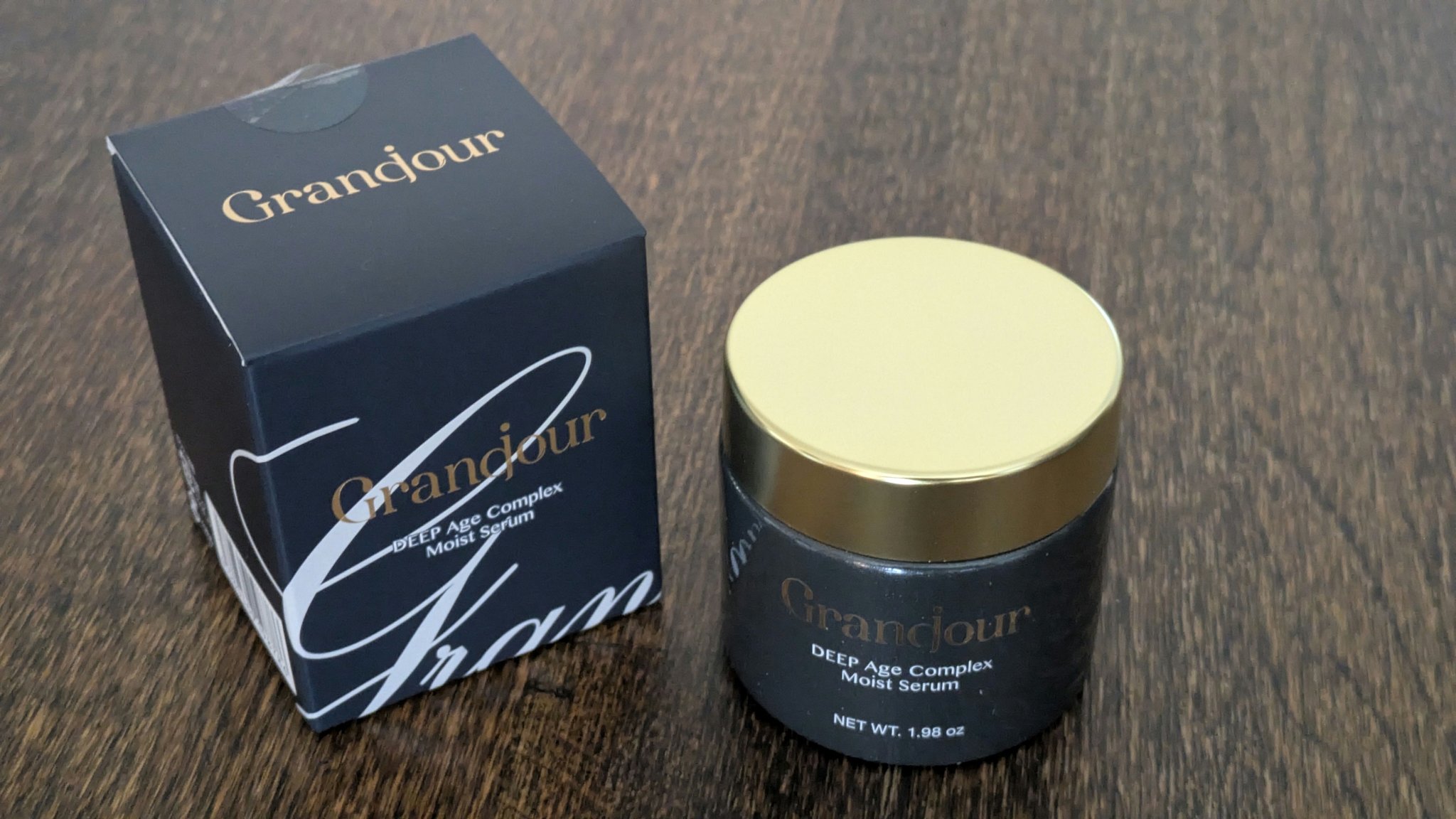 グランジュール　ディープエイジコンプレックス　モイストセラム/H&Cプロダクツ/オールインワン化粧品を使ったクチコミ（1枚目）