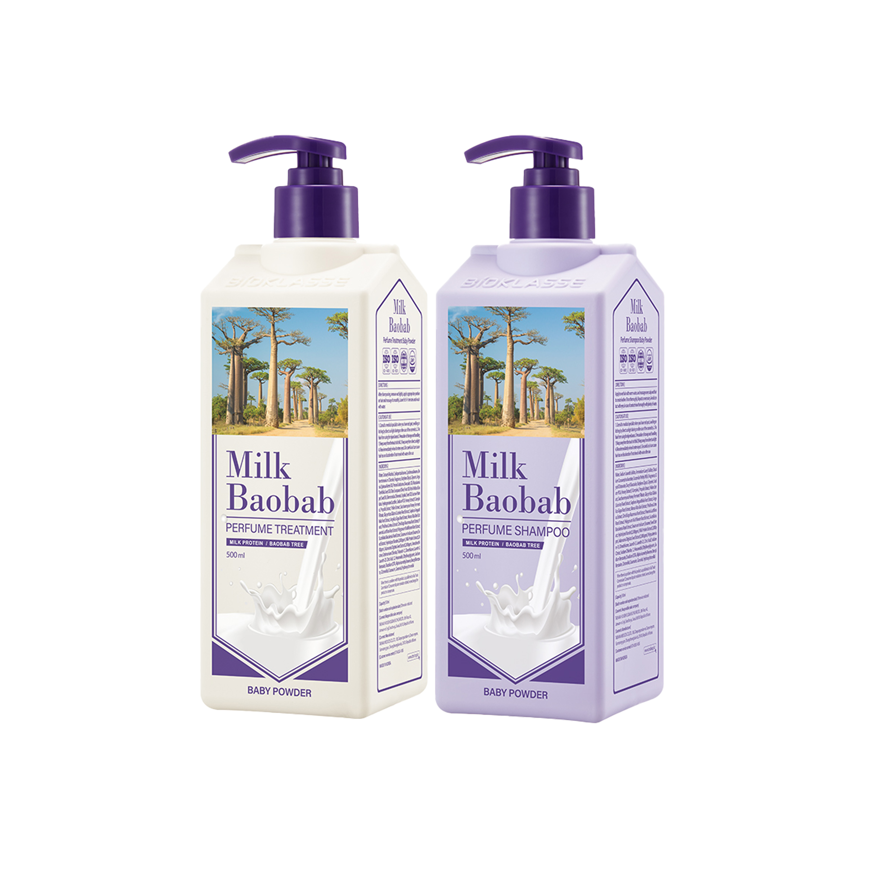 パフュームシャンプー/トリートメント (ベビーパウダー) セット