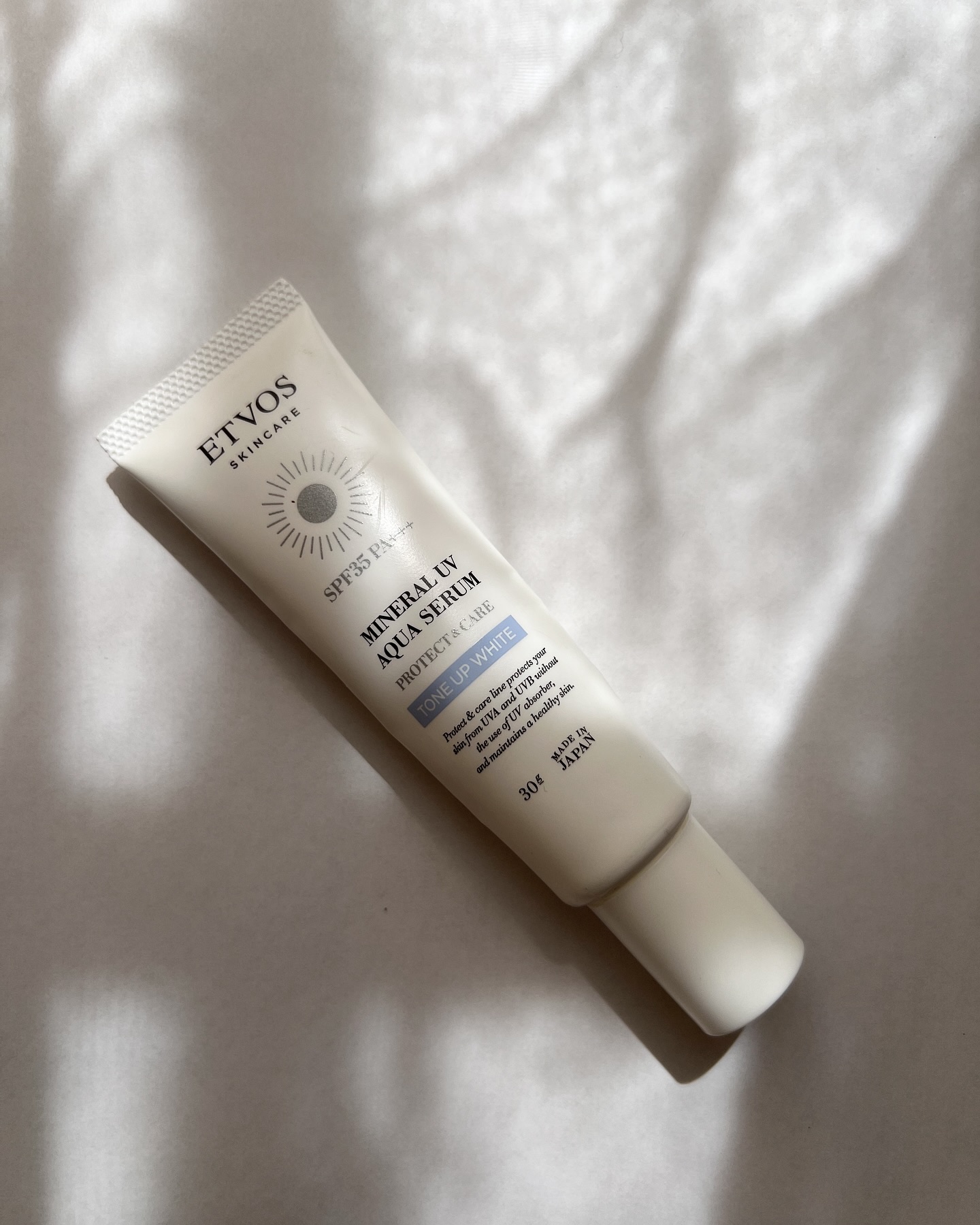 ミネラルUVアクアセラム/エトヴォス/美容液を使ったクチコミ（1枚目）