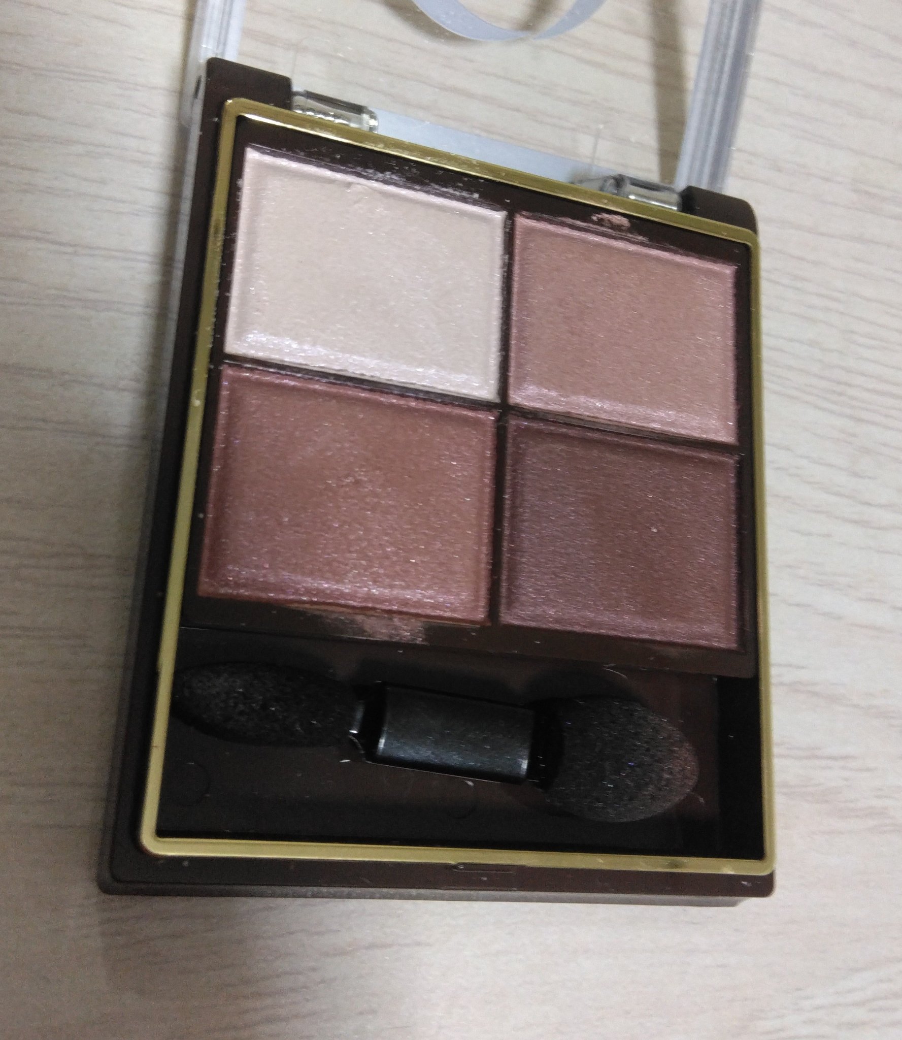 スキニーリッチシャドウ/excel/アイシャドウパレットを使ったクチコミ（2枚目）