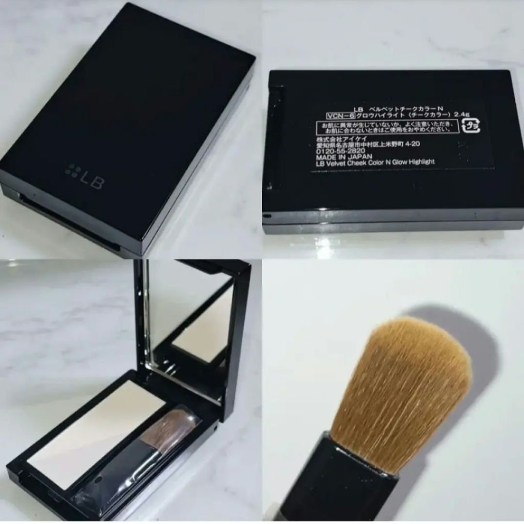 ベルベットチークカラーN/LB/パウダーチークを使ったクチコミ（2枚目）
