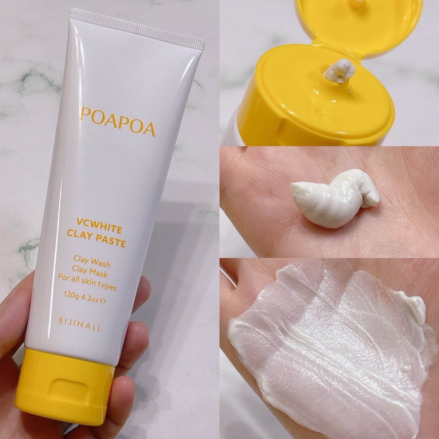 VCホワイトクレイペースト/POAPOA/洗い流すパック・マスクを使ったクチコミ(2枚目)