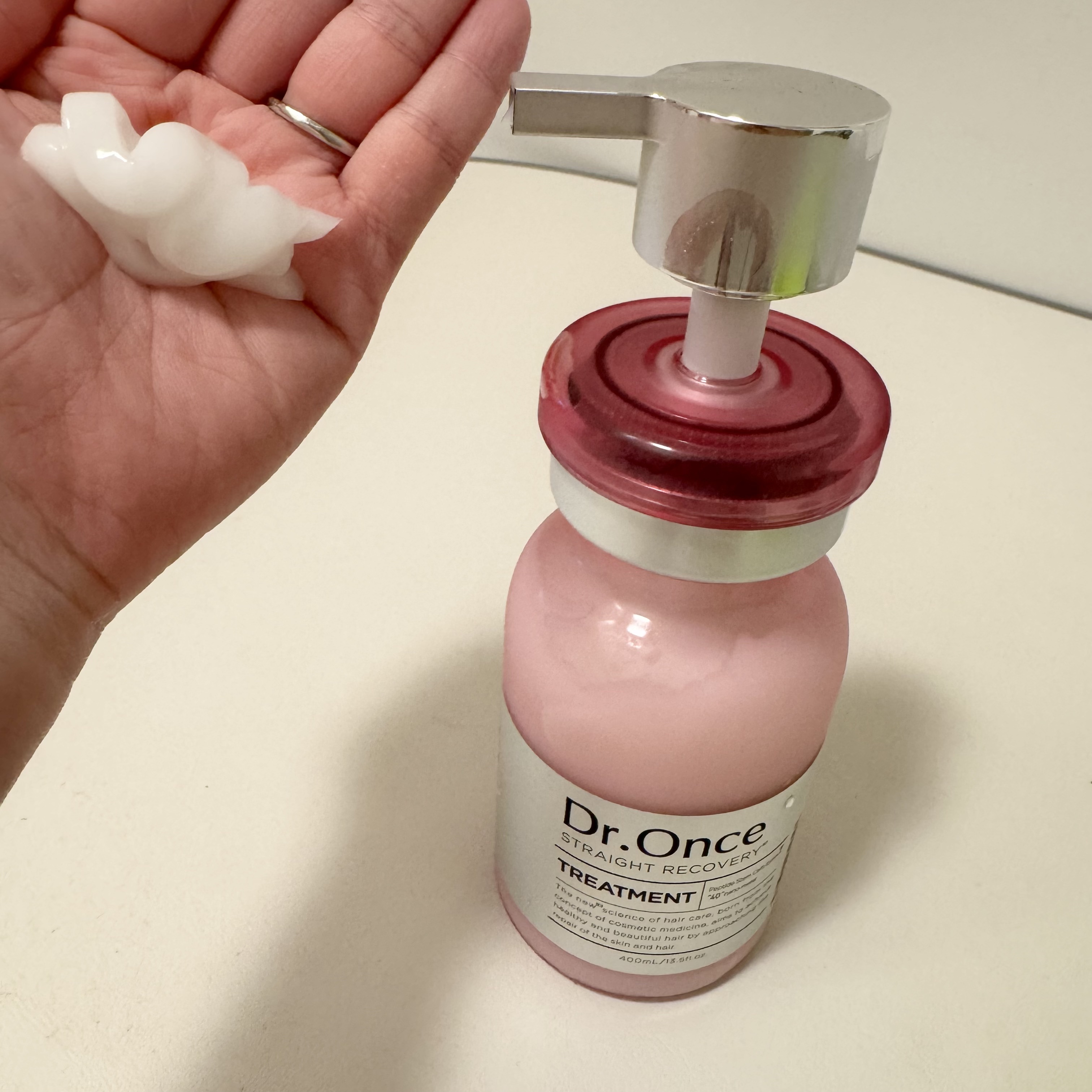 ストレートリカバリー シャンプー/トリートメント/Dr.Once/市販シャンプーを使ったクチコミ（3枚目）