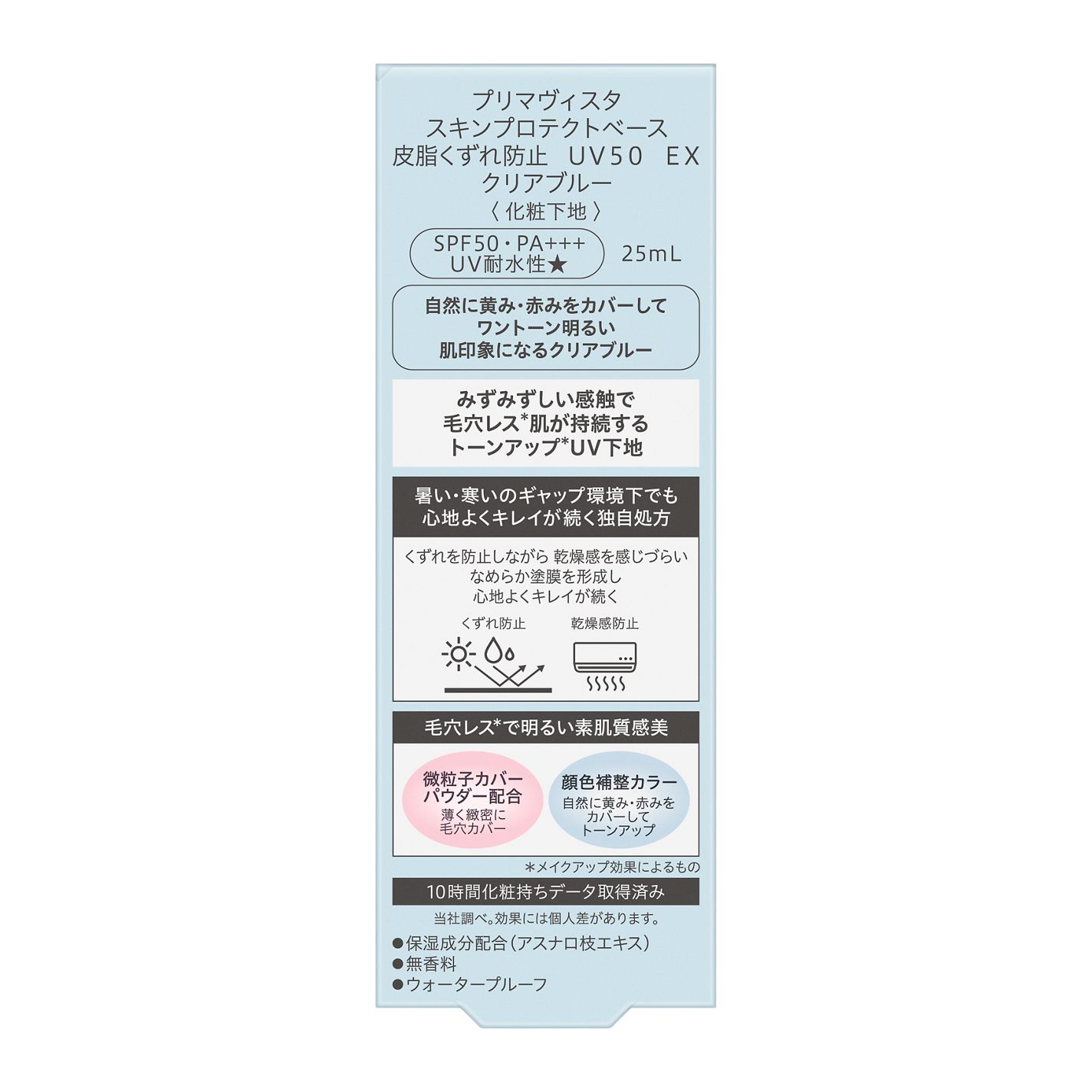 スキンプロテクトベース 皮脂くずれ防止 UV50 EX クリアブルー 限定デザイン(カービィ)