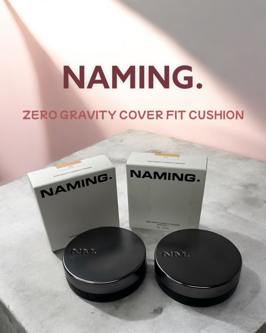 ネーミング ゼログラビティ カバーフィットクッション/NAMING./クッションファンデーションを使ったクチコミ(1枚目)