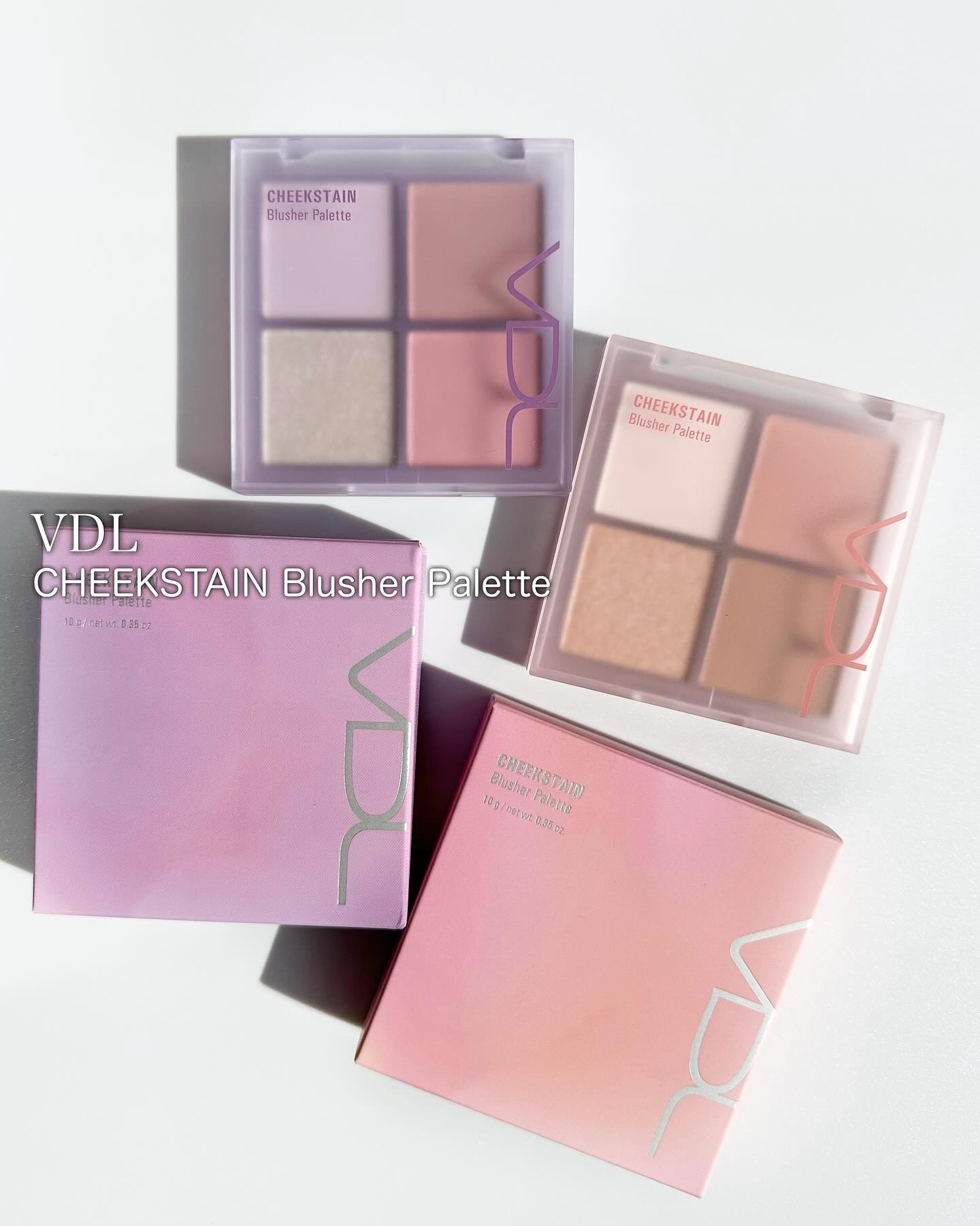 VDL チークステイン ブラッシャー パレット/VDL/パウダーチークを使ったクチコミ（1枚目）