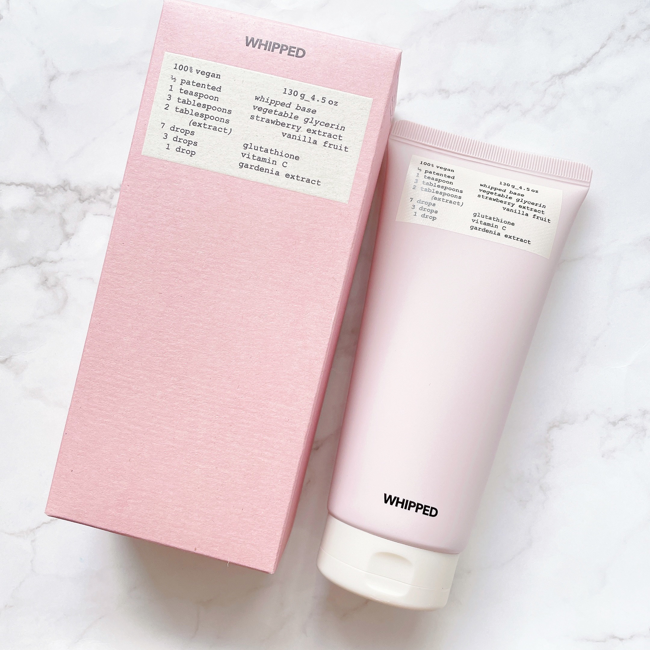 ヴィーガンパッククレンザーチューブ/WHIPPED/洗顔フォームを使ったクチコミ（3枚目）