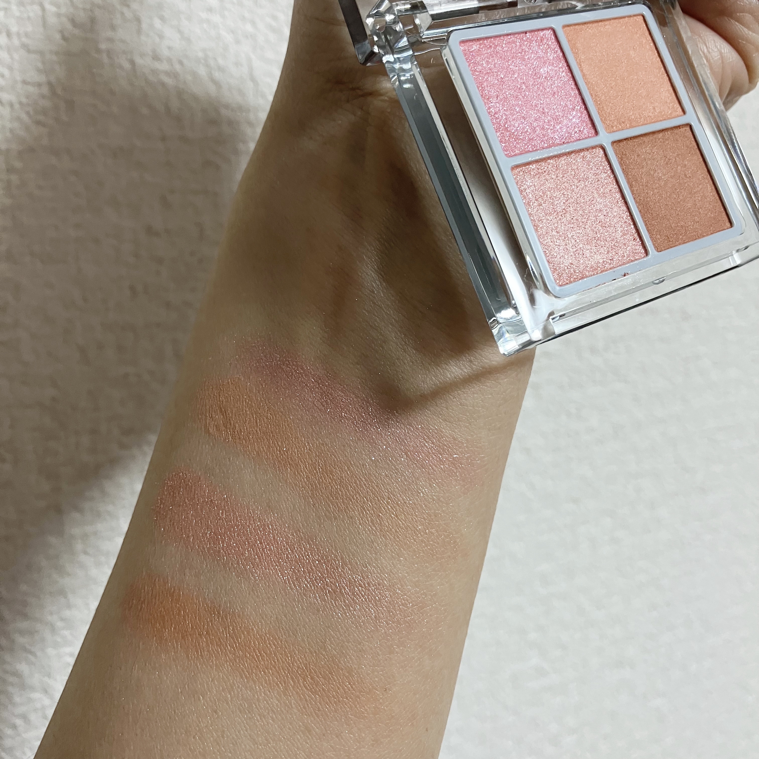 フーミー　リリュタンパレット/WHOMEE/アイシャドウパレットを使ったクチコミ（3枚目）