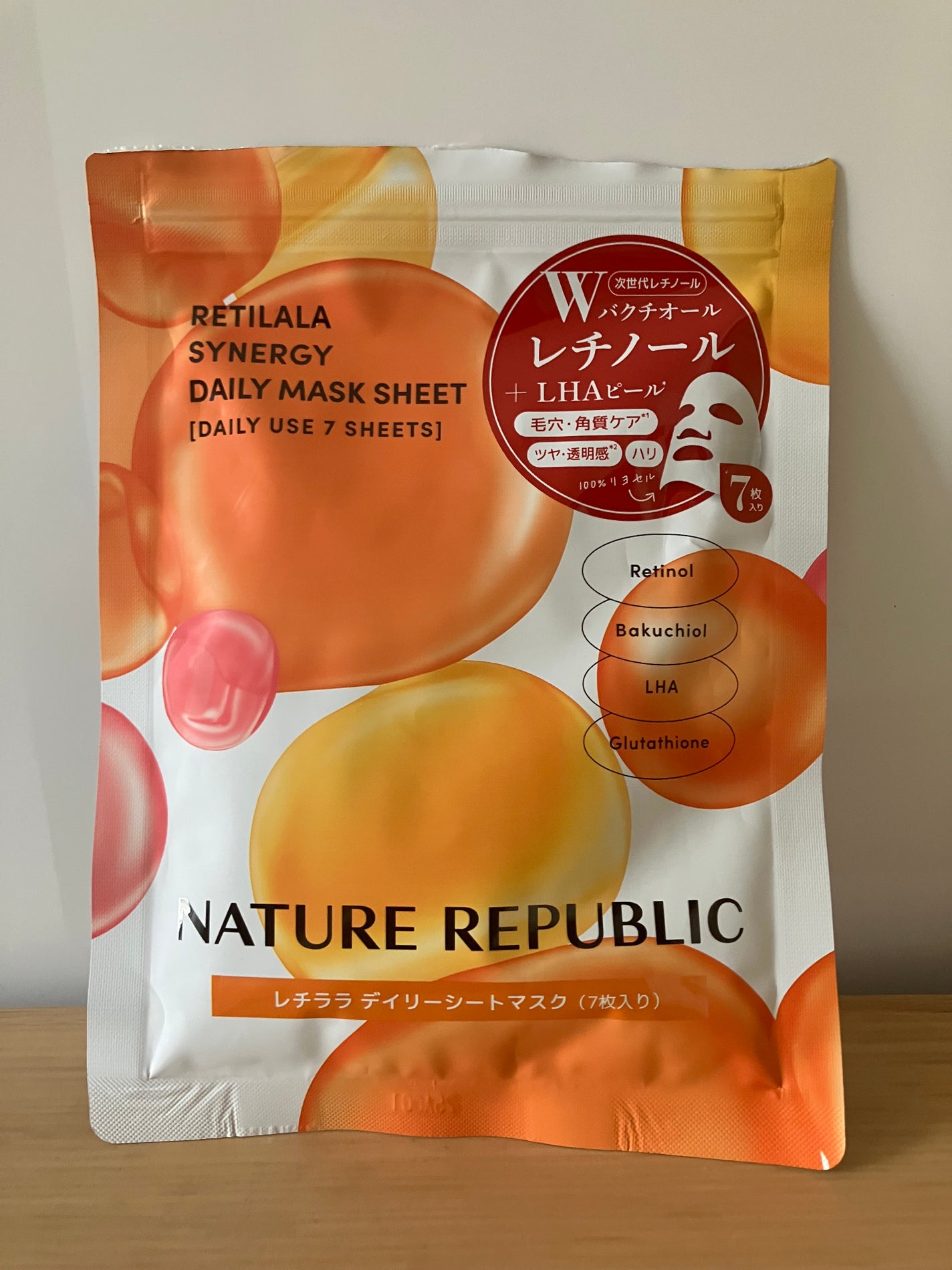 レチララ デイリーシートマスク/ネイチャーリパブリック/シートマスク・パックを使ったクチコミ(1枚目)