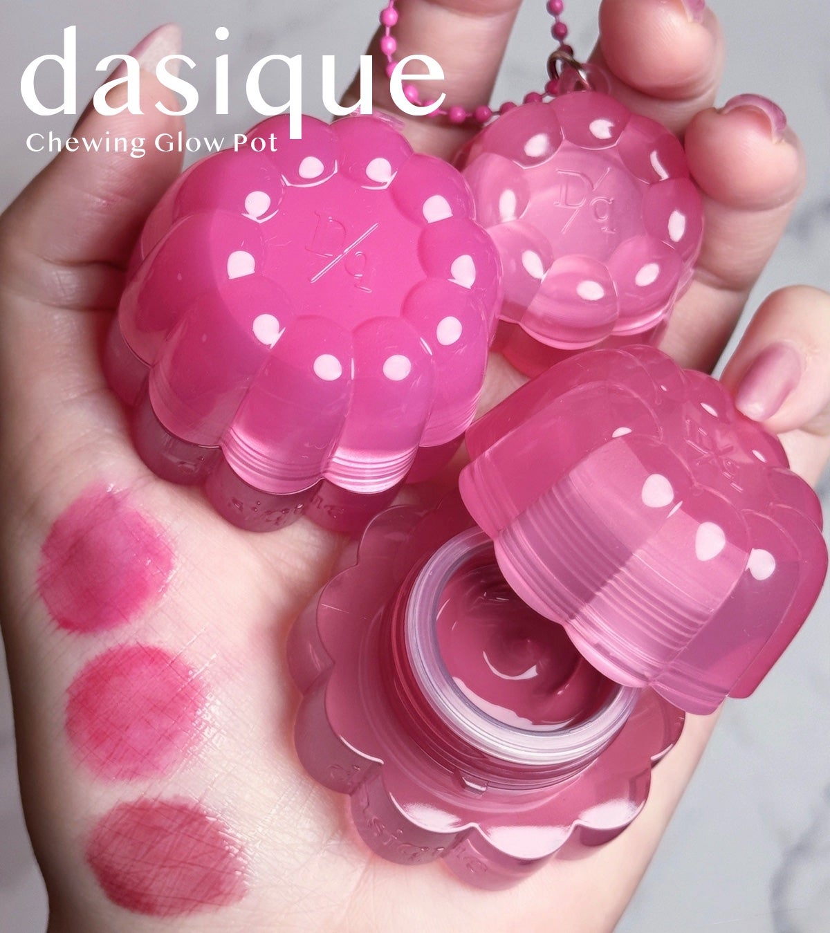 チューインググロウポット/dasique/口紅を使ったクチコミ(1枚目)