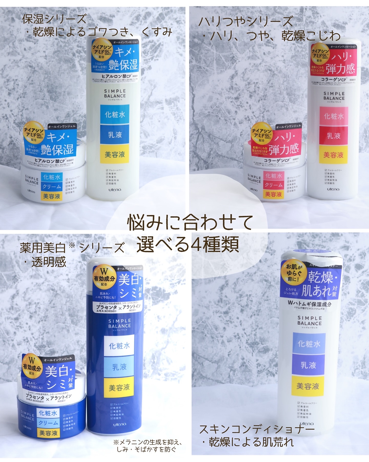 うるおいローション/シンプルバランス/オールインワン化粧品を使ったクチコミ（2枚目）