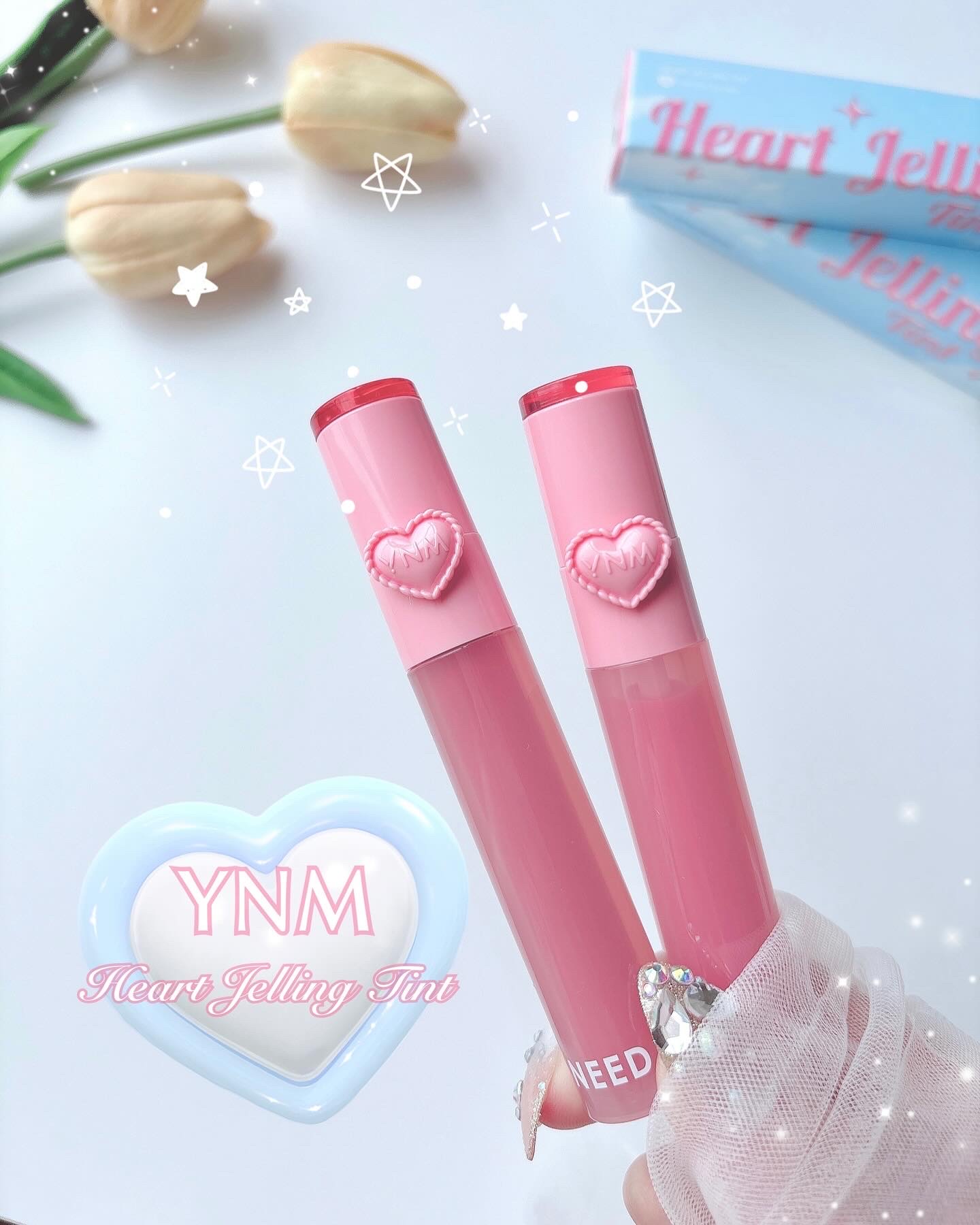 ハートゼリングティント/YNM/リップティントを使ったクチコミ（1枚目）