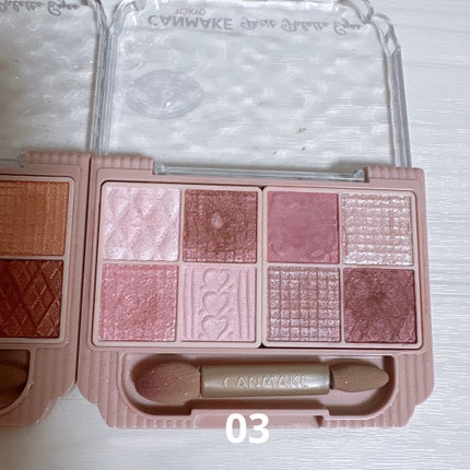 プティパレットアイズ/キャンメイク/パウダーアイシャドウを使ったクチコミ(5枚目)