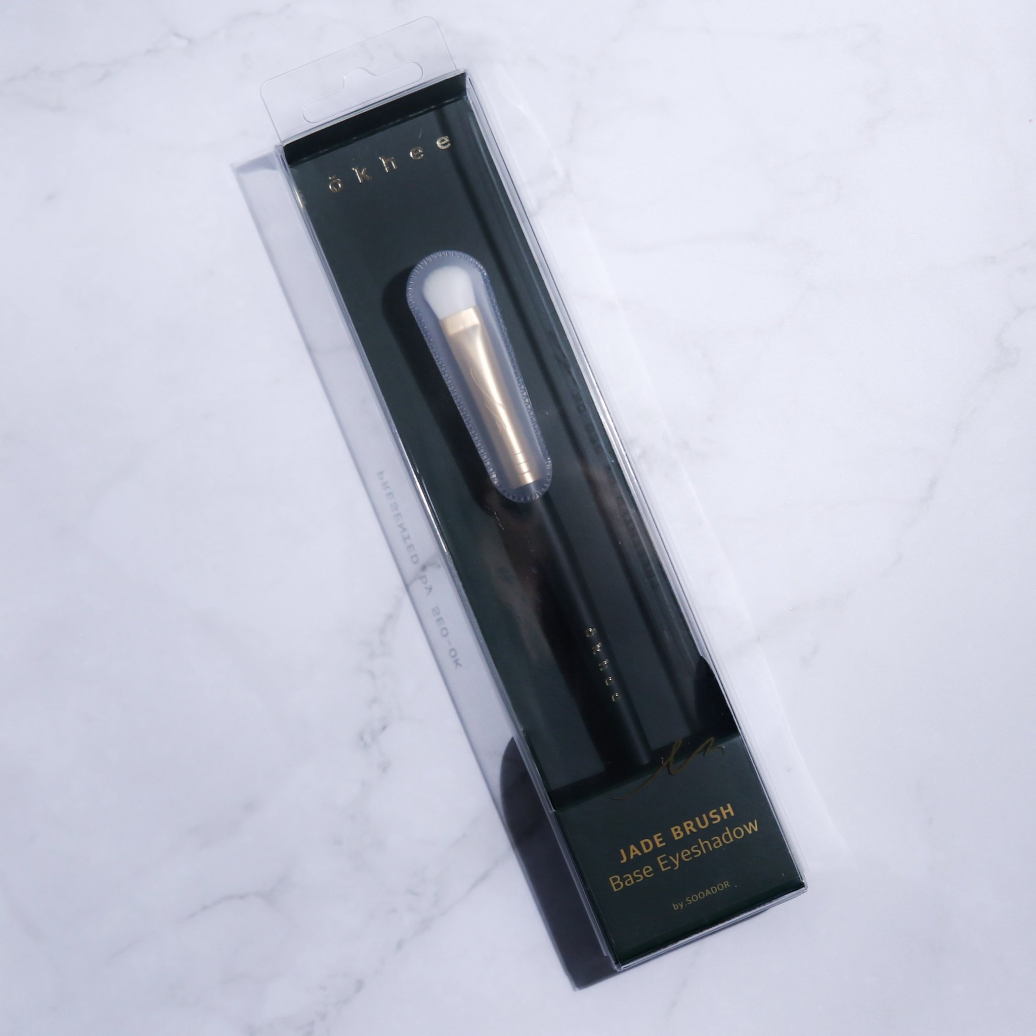 okhee ベースアイシャドウブラシ NUN01/SOOA DOR/メイクブラシを使ったクチコミ（1枚目）