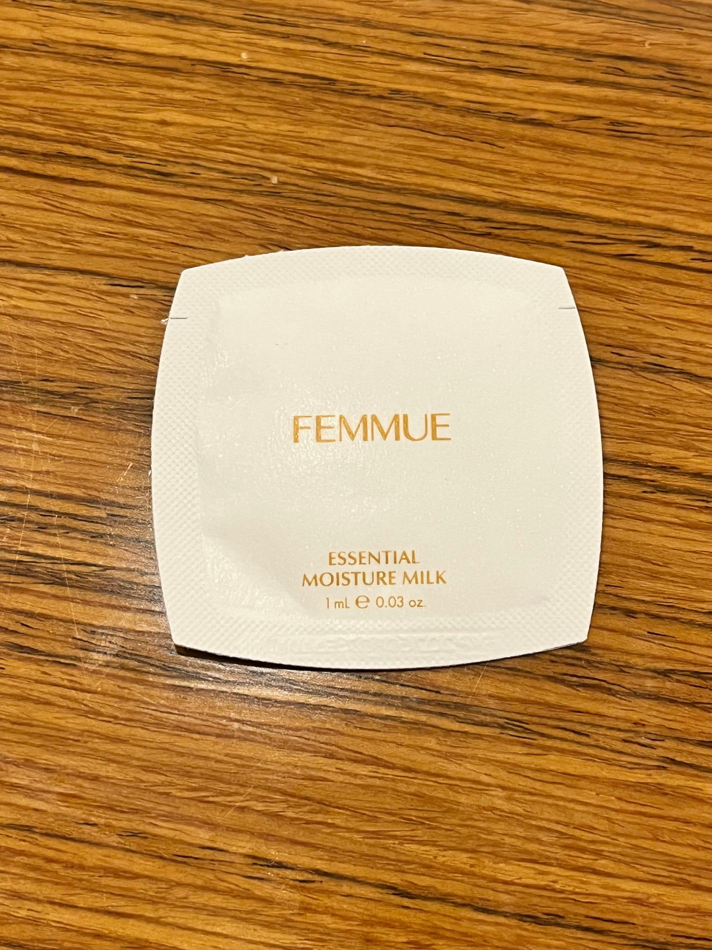 エッセンシャル モイスチャーミルク/FEMMUE/乳液を使ったクチコミ(1枚目)