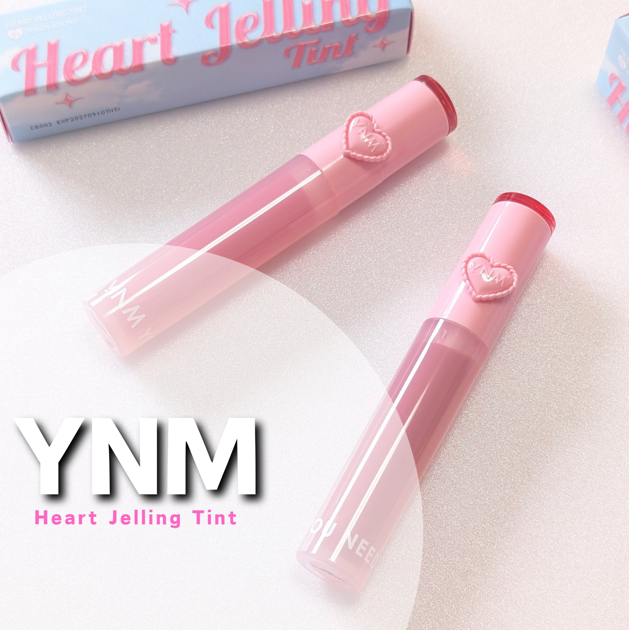 ハートゼリングティント/YNM/リップティントを使ったクチコミ（1枚目）