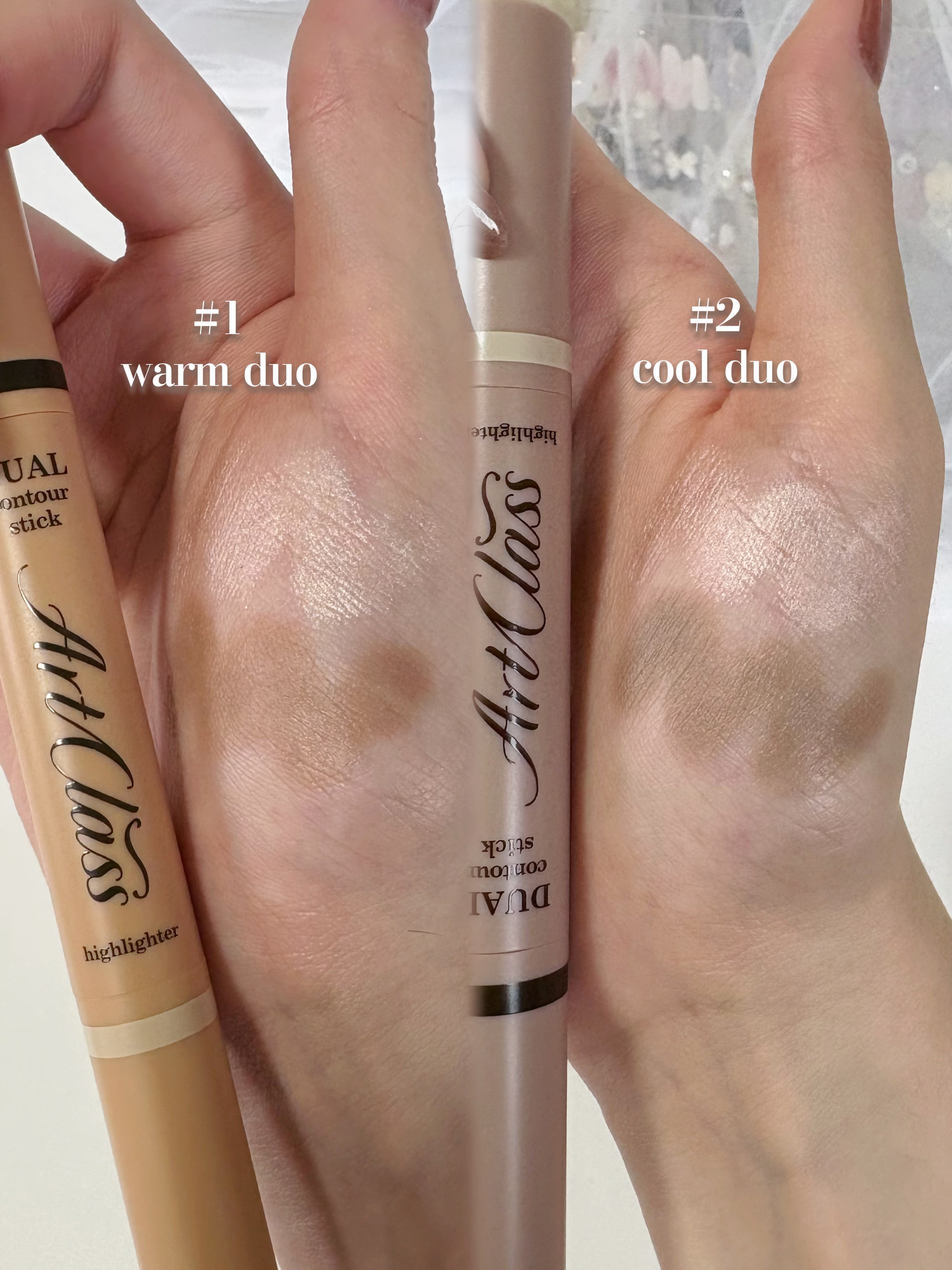 アートクラス デュアル コントゥアスティック/too cool for school/シェーディングを使ったクチコミ（3枚目）