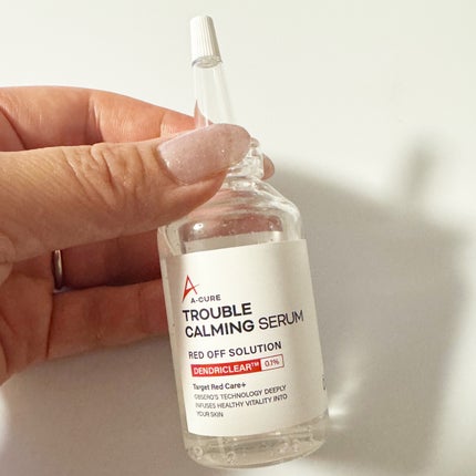 エーキュアトラブルカーミングセラム/obsero/美容液を使ったクチコミ(7枚目)