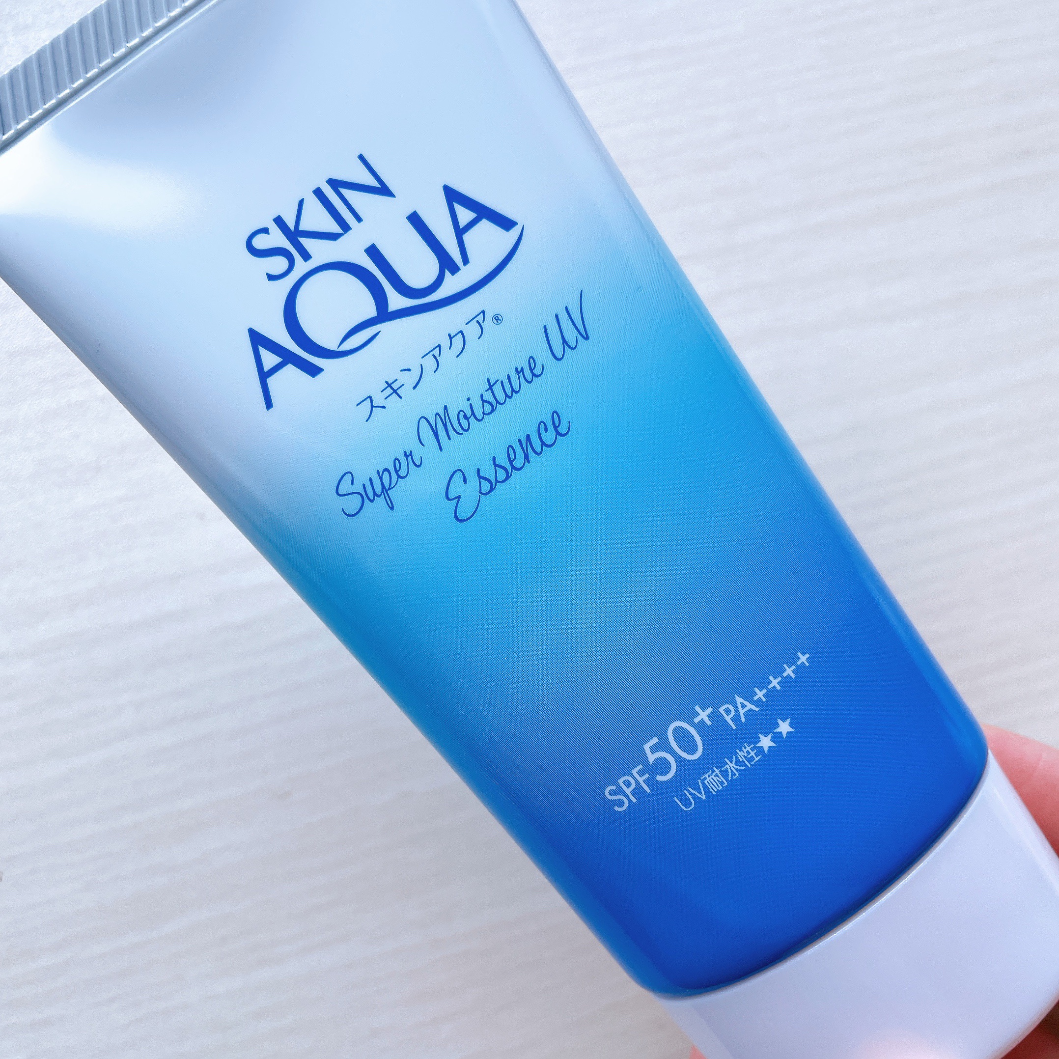 スキンアクア スーパーモイスチャーUVエッセンスのクチコミ「SPF50+／PA++++／UV耐水性★★



❤︎︎︎︎┈┈┈┈┈┈┈┈┈┈┈┈┈┈┈┈┈.....」（1枚目）