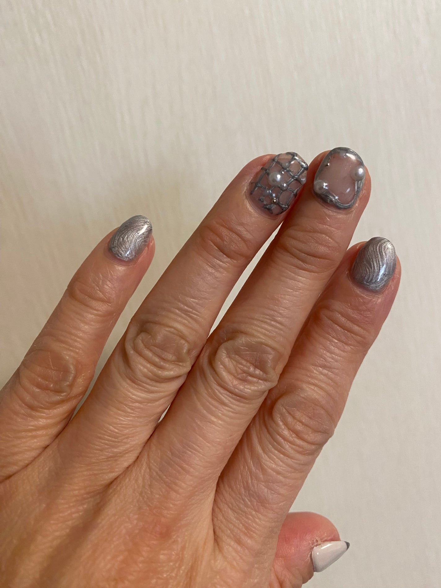 Nonwipe whip gel/emena/ジェルネイルを使ったクチコミ(5枚目)