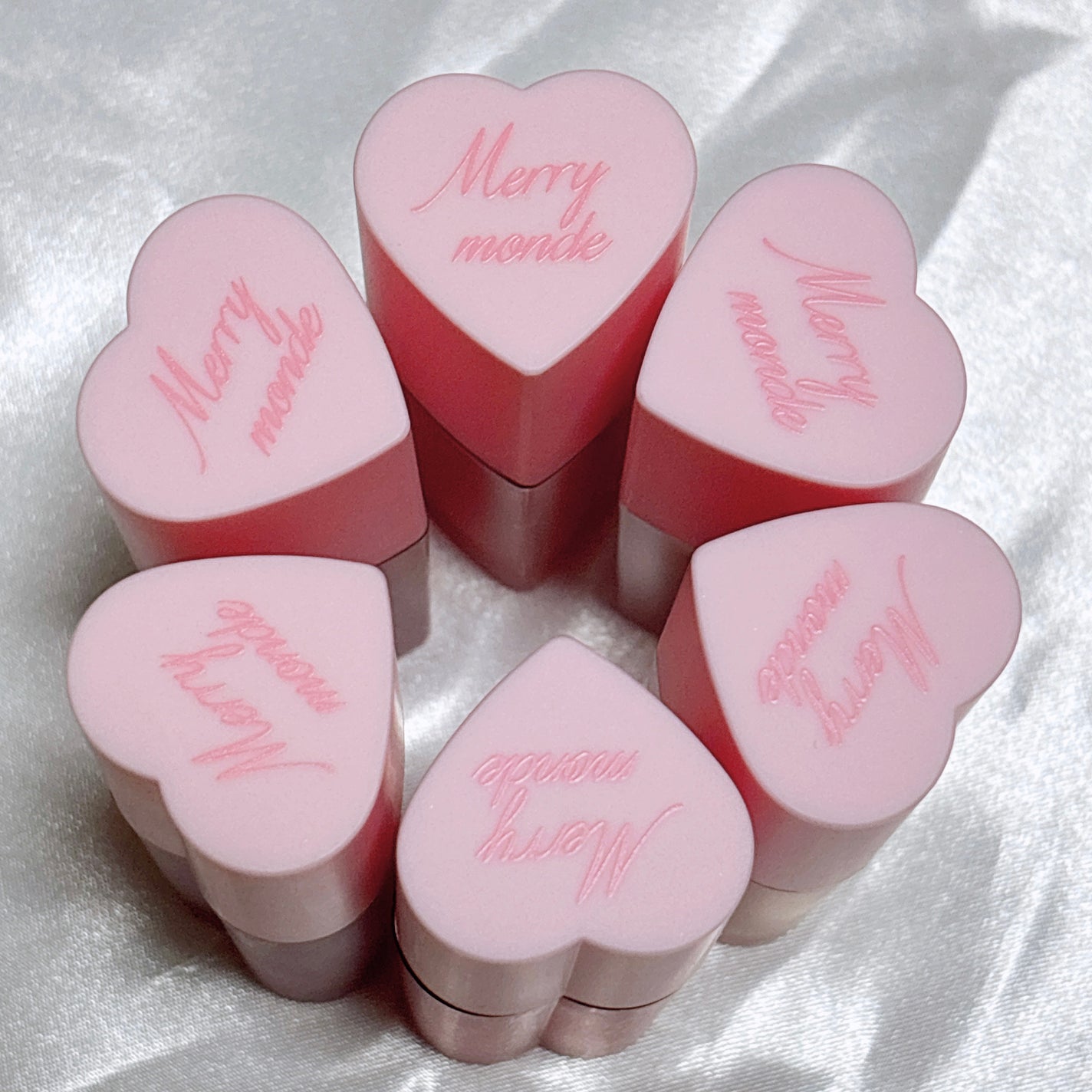 ミルクハートティントリップアンドチーク/Merrymonde/リップティントを使ったクチコミ(3枚目)