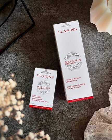 ブライトプラス ブライトニング DST セラム(医薬部外品)/CLARINS/美容液を使ったクチコミ(4枚目)