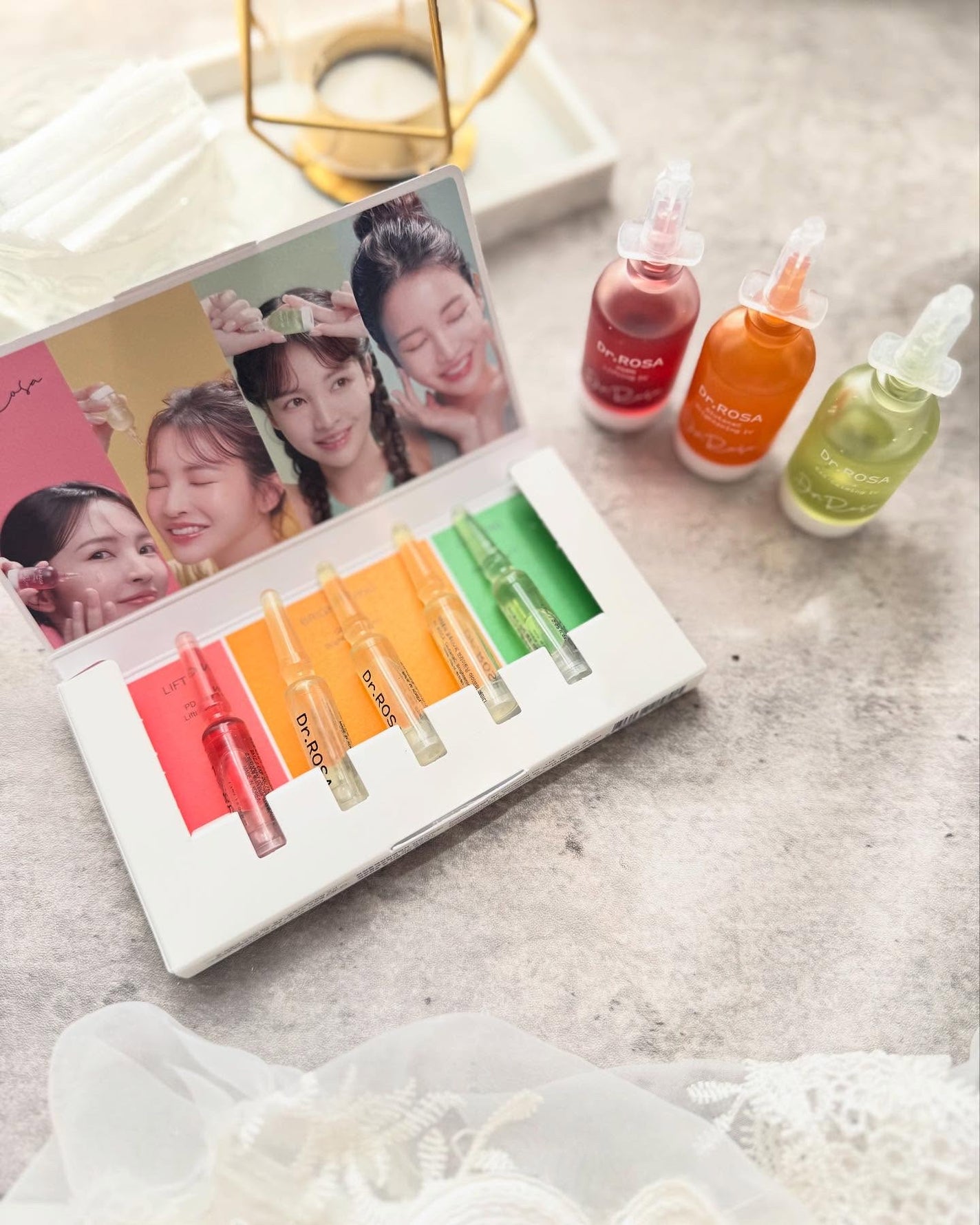 Dr.ROSA IV アンプル3種セット/Dr.ROSA/スキンケアキットを使ったクチコミ(1枚目)