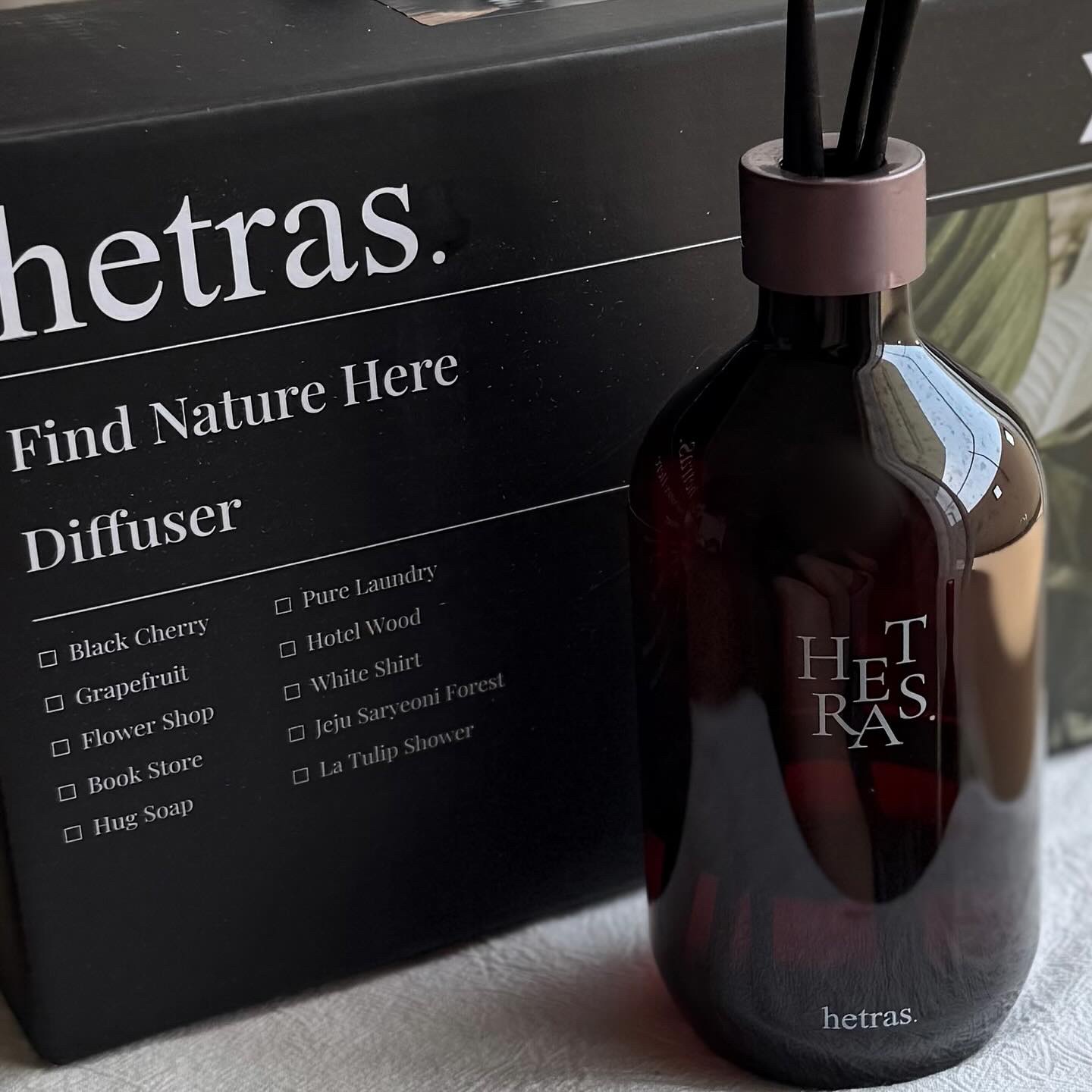 プレミアムディフューザー/hetras/ルームフレグランスを使ったクチコミ（1枚目）