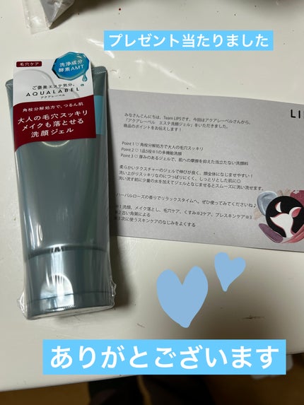 エステ洗顔ジェル/アクアレーベル/その他洗顔料を使ったクチコミ(1枚目)