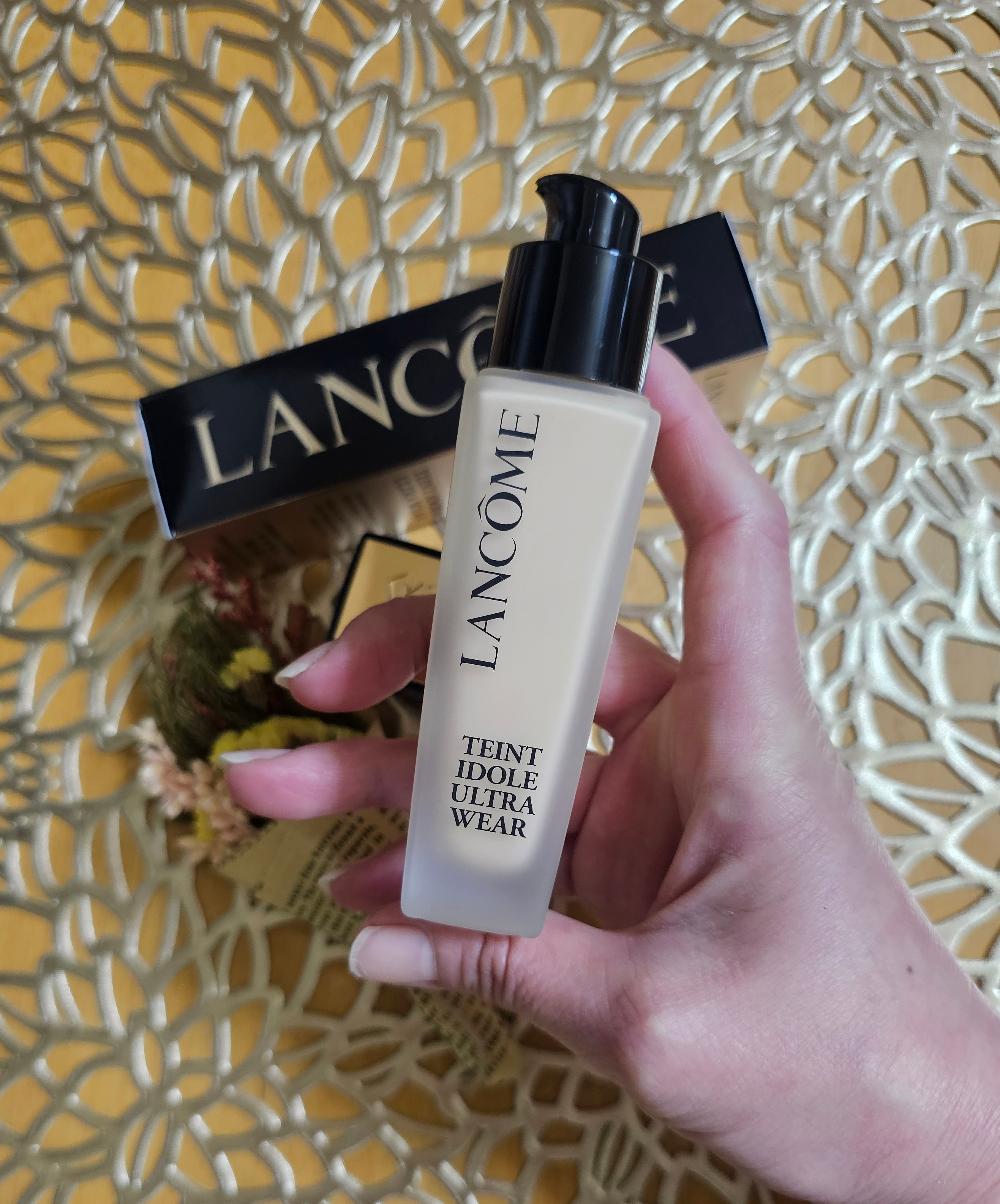 タンイドル ウルトラ ウェア リキッド N/LANCOME/リキッドファンデーションを使ったクチコミ（2枚目）
