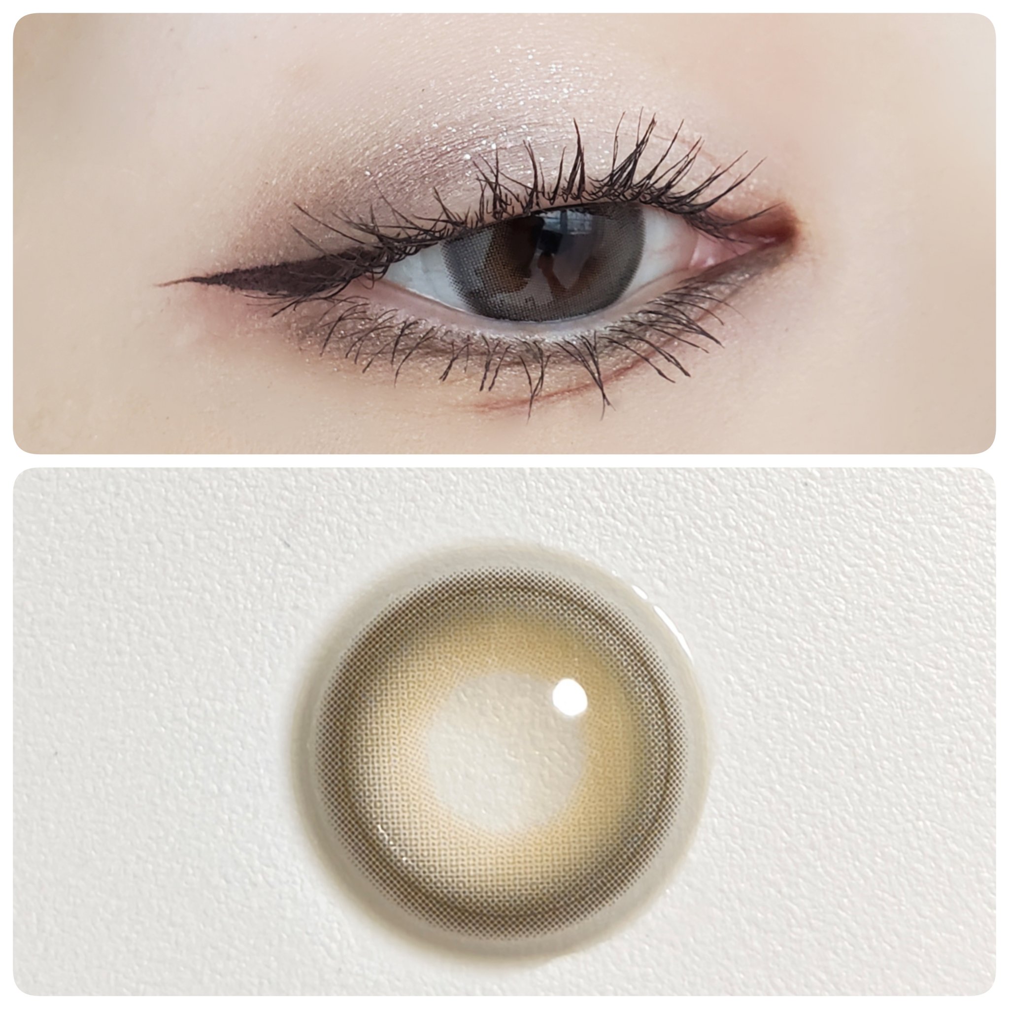 Ending 1day/OLENS/ワンデー（１DAY）カラコンを使ったクチコミ（2枚目）