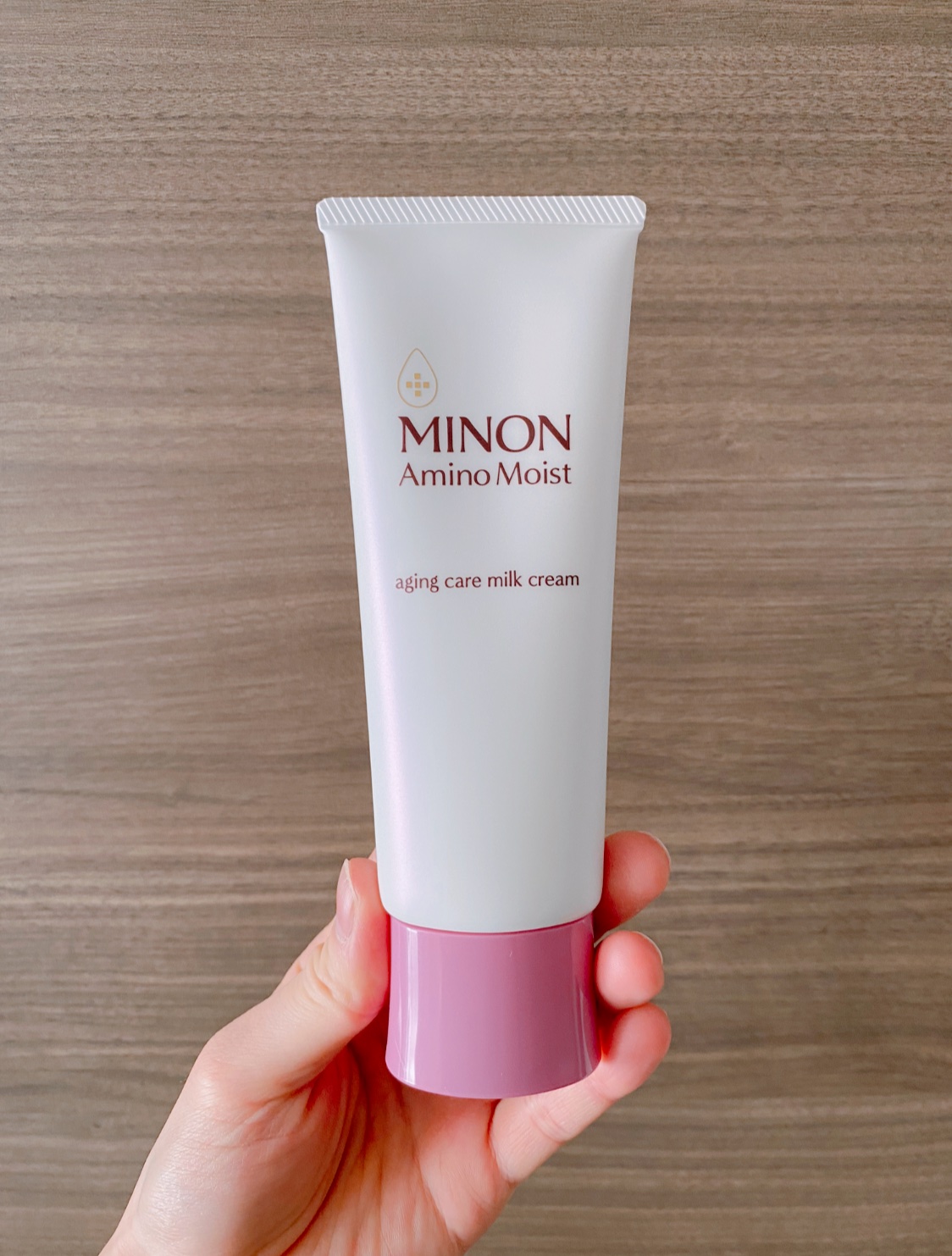 アミノモイスト エイジングケア ミルククリーム/ミノン/フェイスクリームを使ったクチコミ（2枚目）