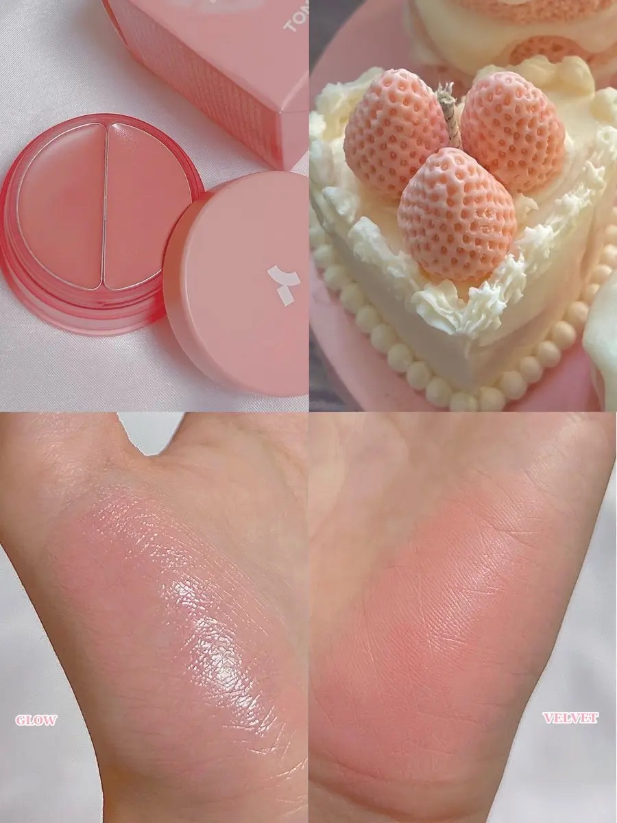 チークトーン リップ＆チーク デュオバーム/TONYMOLY/口紅を使ったクチコミ（1枚目）