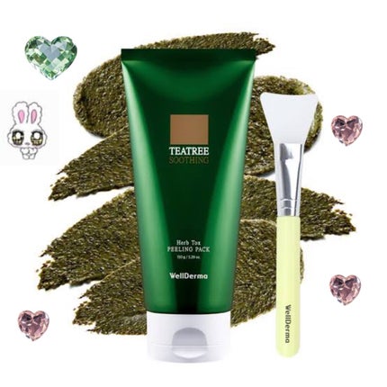 ティーツリーハーブピーリングパック/WellDerma/洗い流すパック・マスクを使ったクチコミ(1枚目)