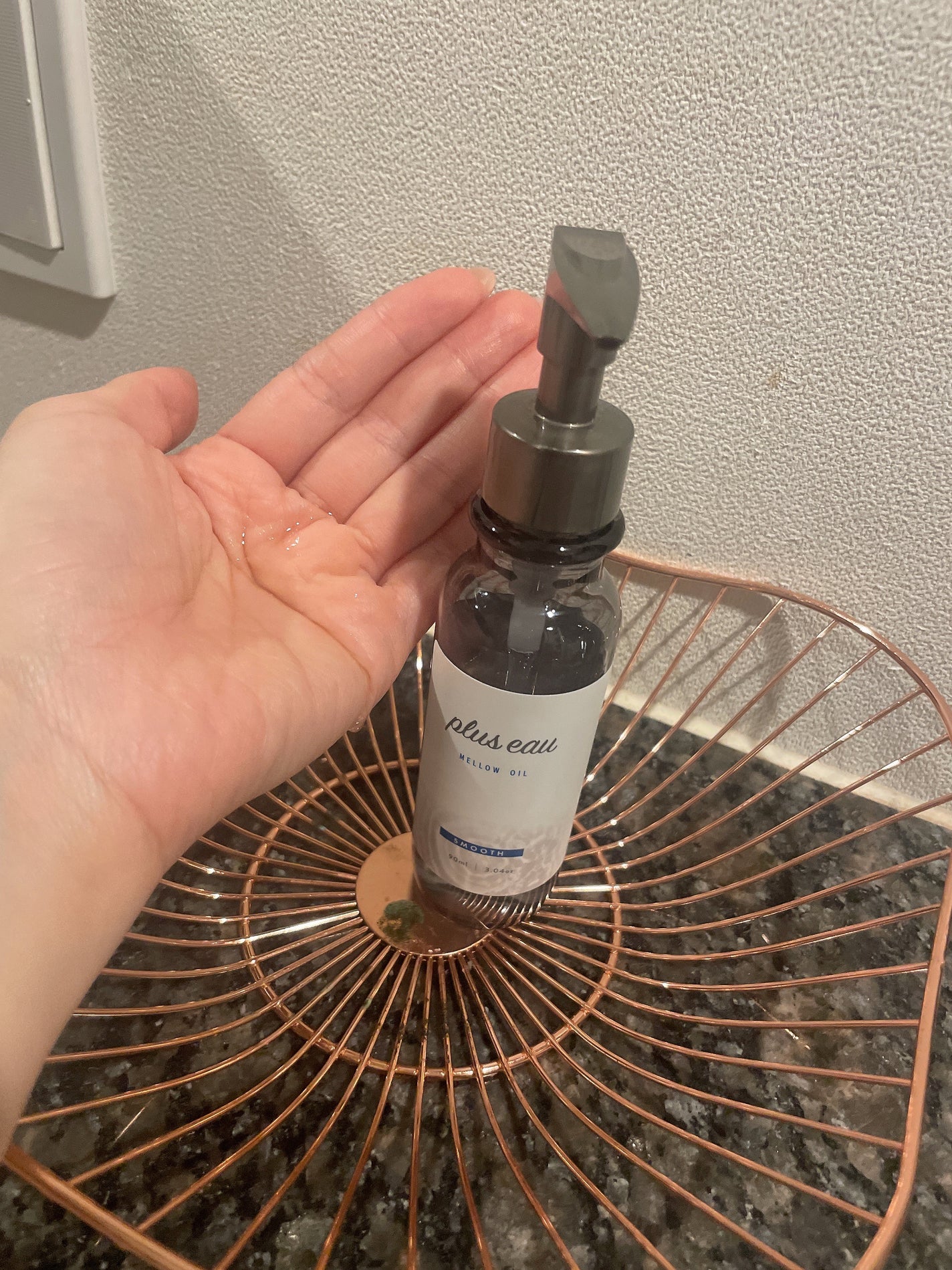 メロウオイル/plus eau/アウトバストリートメントを使ったクチコミ(3枚目)