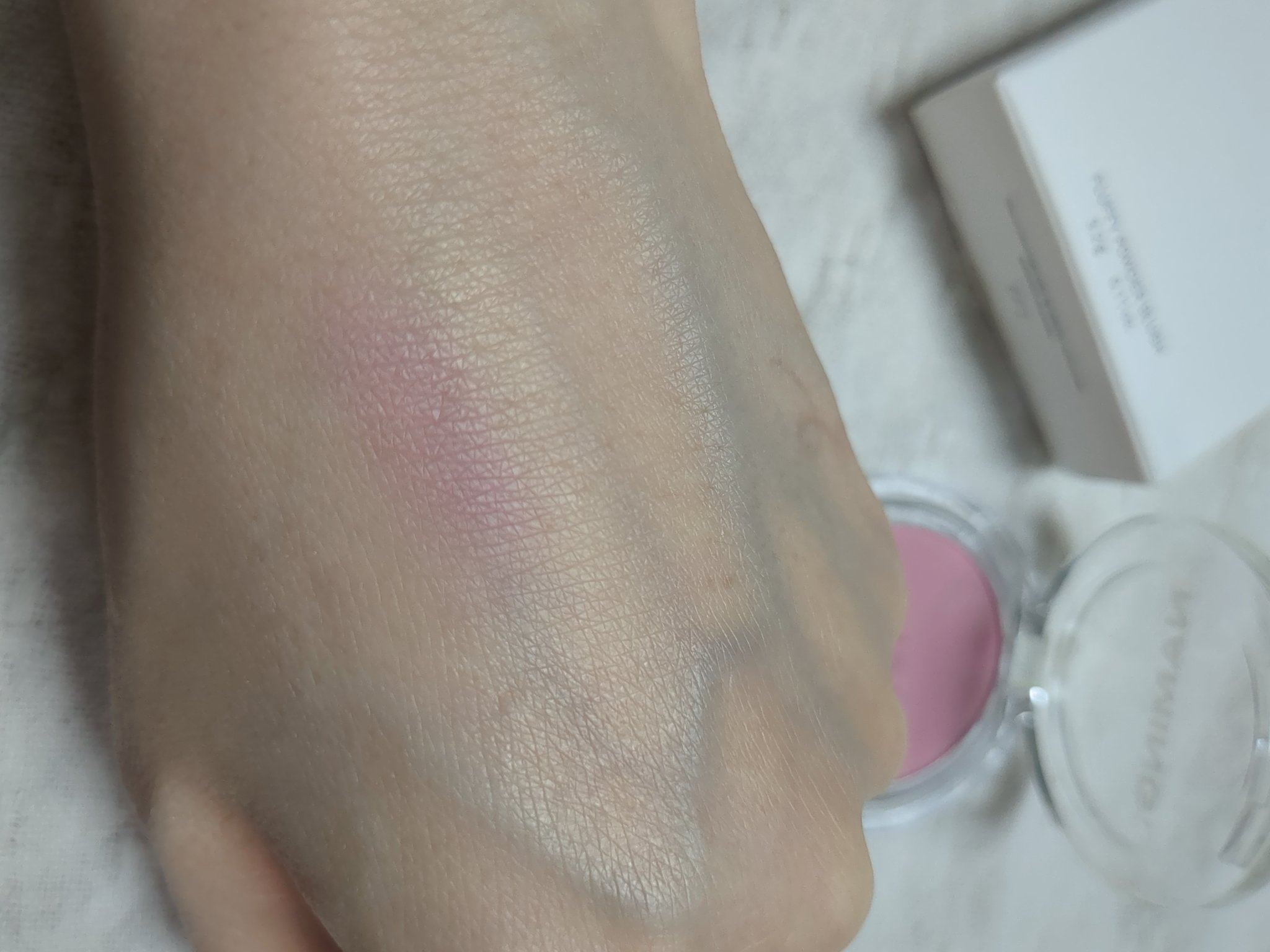 ネーミング フラッフィーパウダーブラッシュ 06/NAMING./パウダーチークを使ったクチコミ（2枚目）